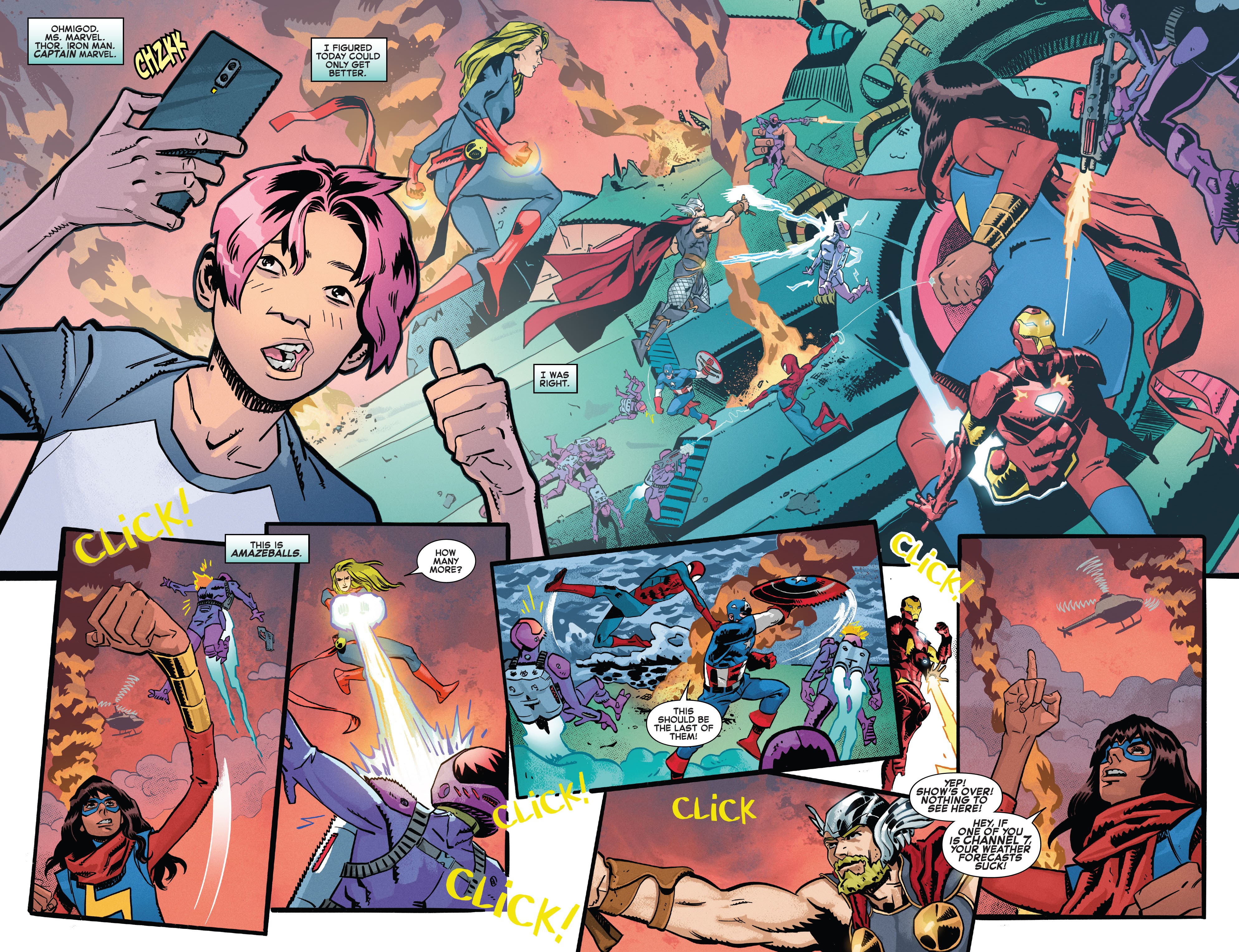 Read online Marvels Snapshot comic -  Issue # Captain Marvel - 11