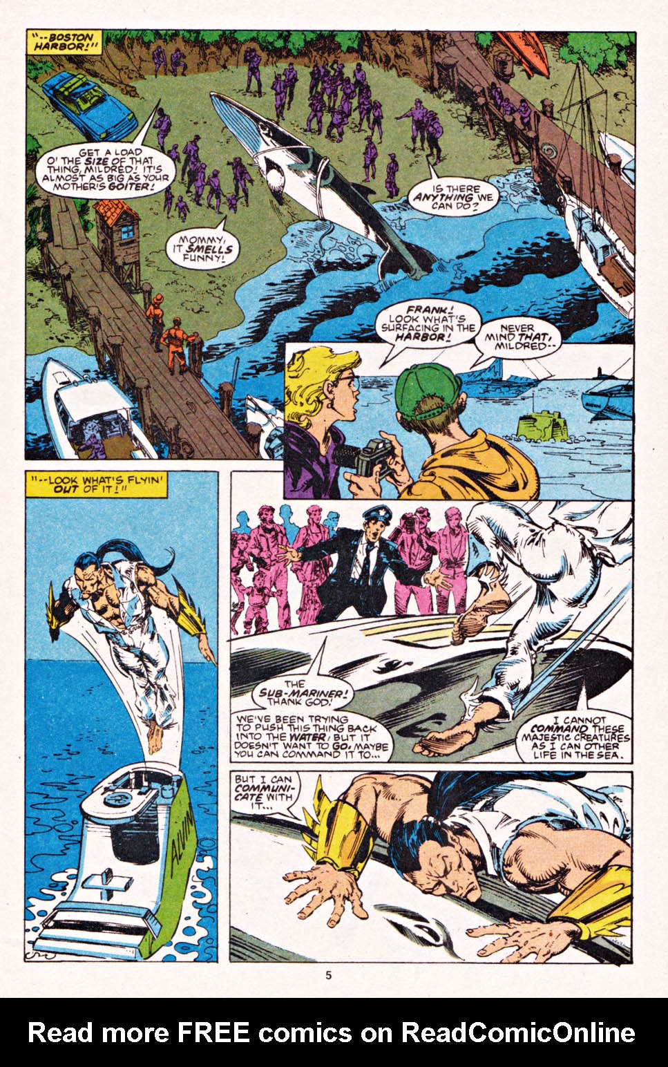 Read online Namor, The Sub-Mariner comic -  Issue #45 - 6