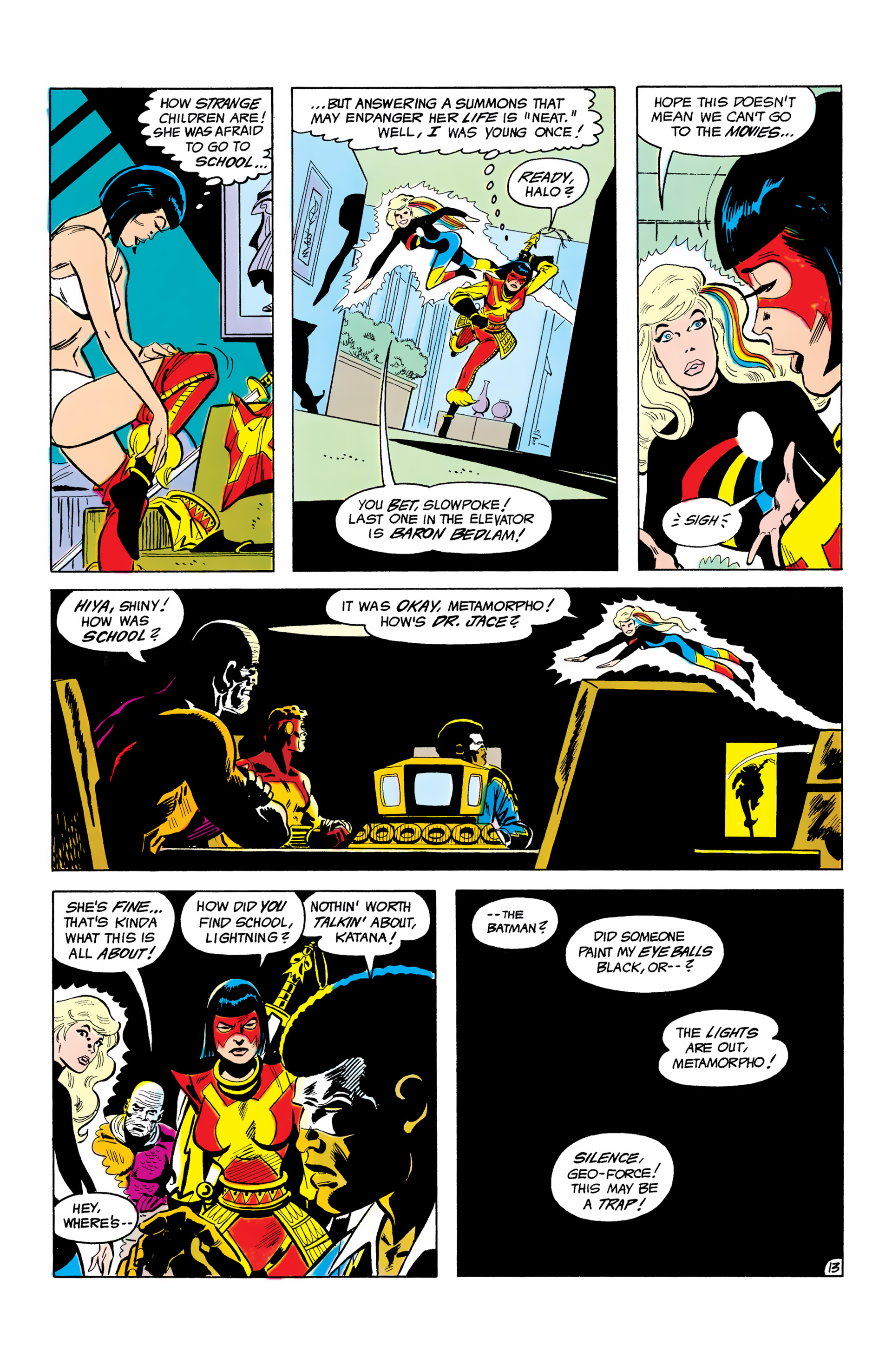 Read online Batman and the Outsiders (1983) comic -  Issue #6 - 14