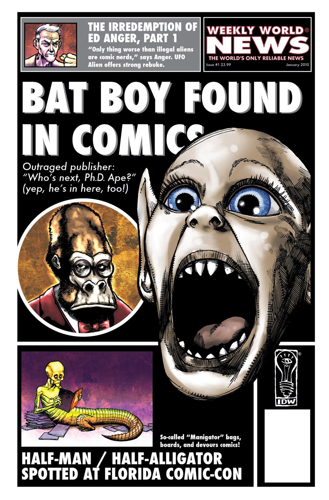 Read online Weekly World News comic -  Issue #1 - 1