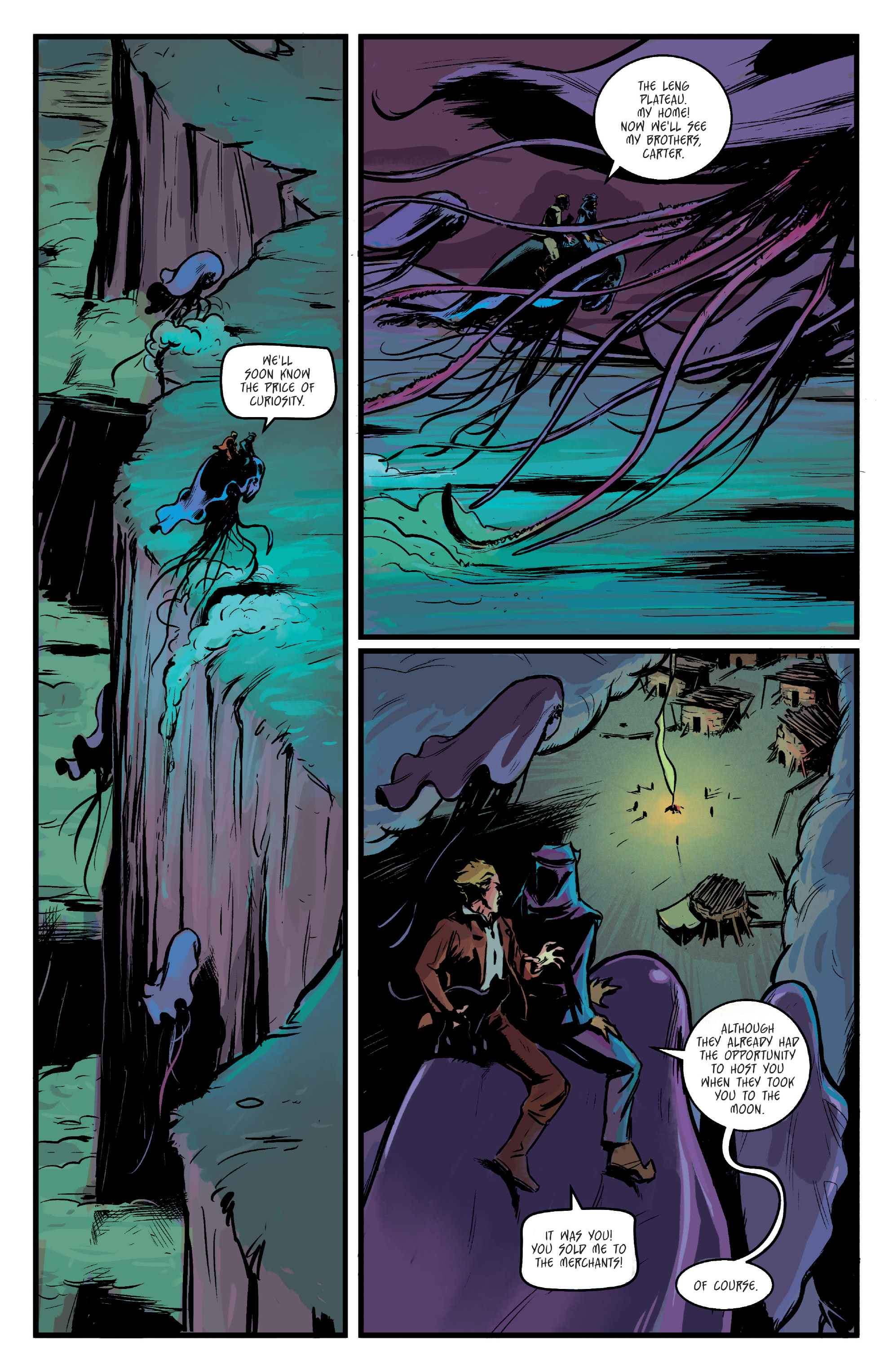 Read online Lovecraft Unknown Kadath comic -  Issue #6 - 22