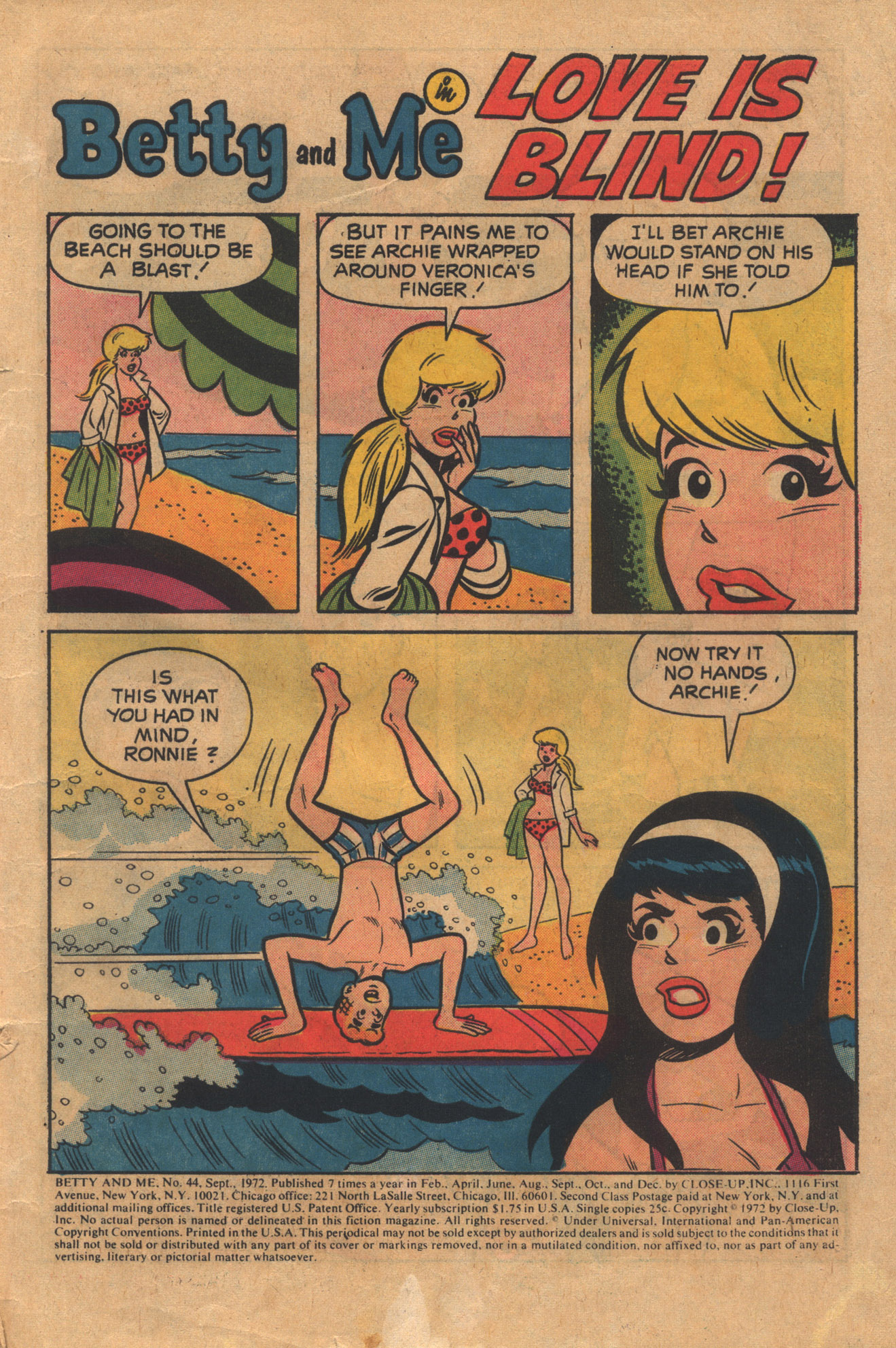 Read online Betty and Me comic -  Issue #44 - 3