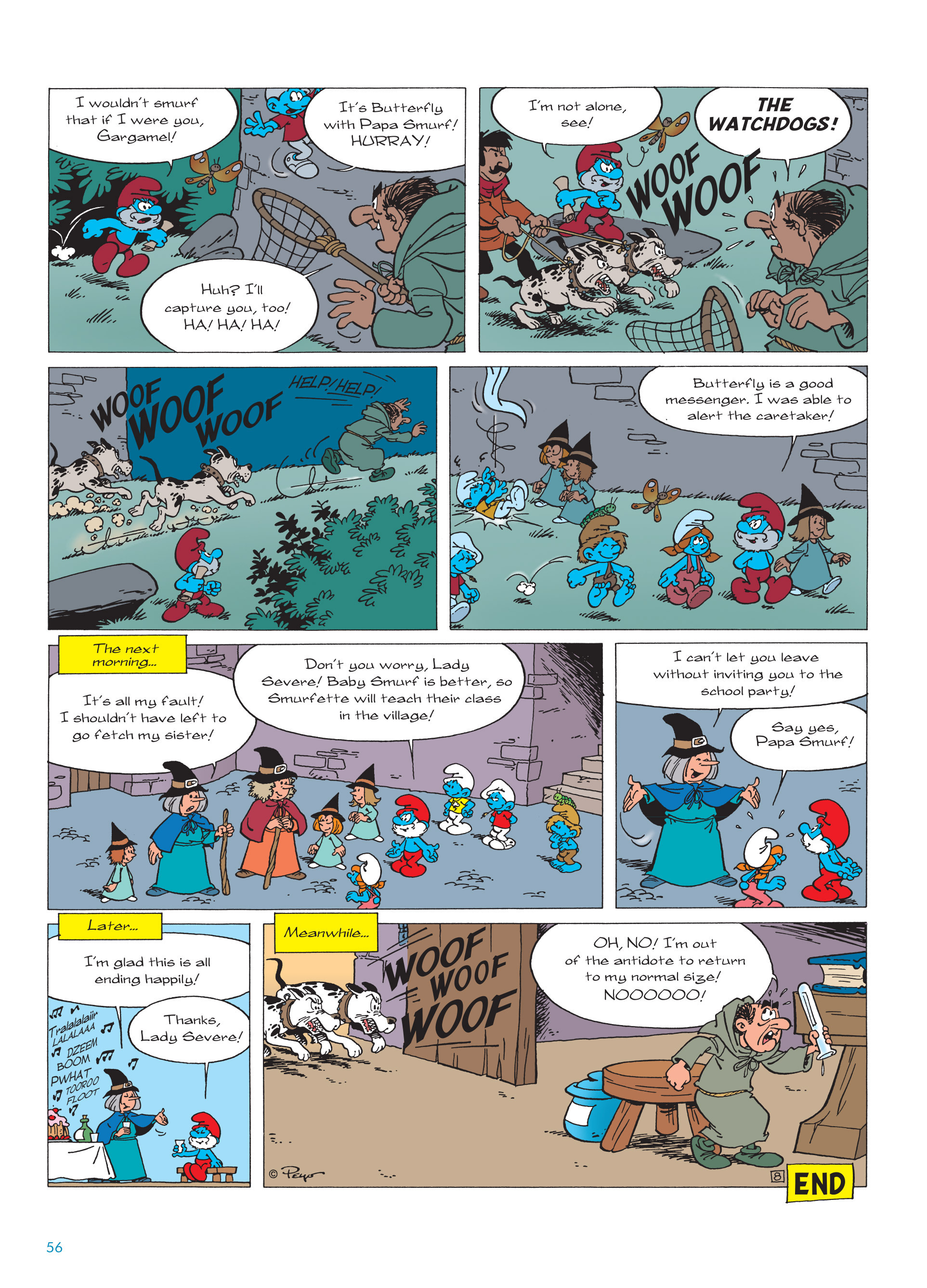 Read online The Smurfs comic -  Issue #21 - 56