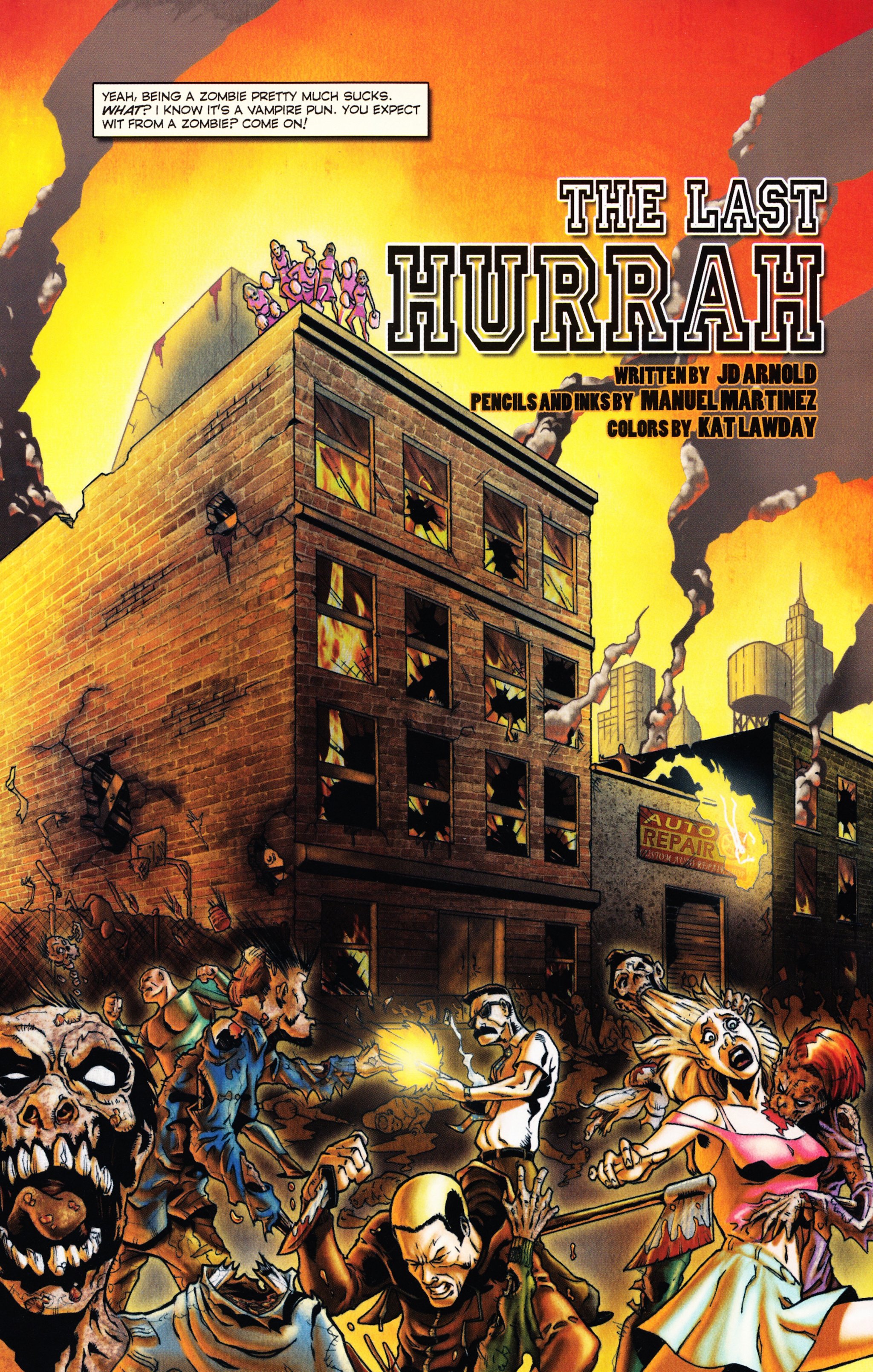 Read online Zombies vs Cheerleaders comic -  Issue #2 - 6
