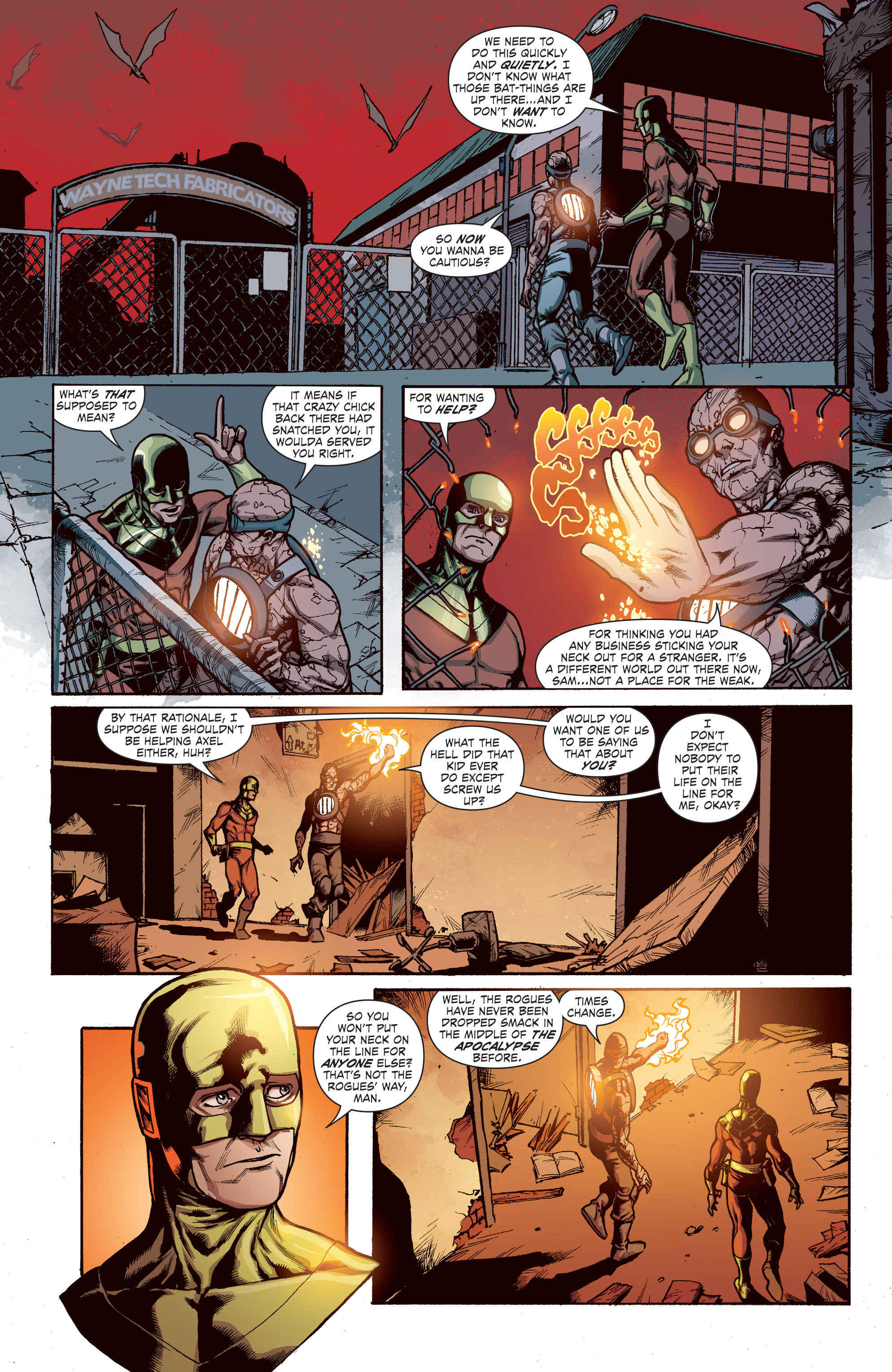 Read online Forever Evil: Rogues Rebellion comic -  Issue #3 - 9