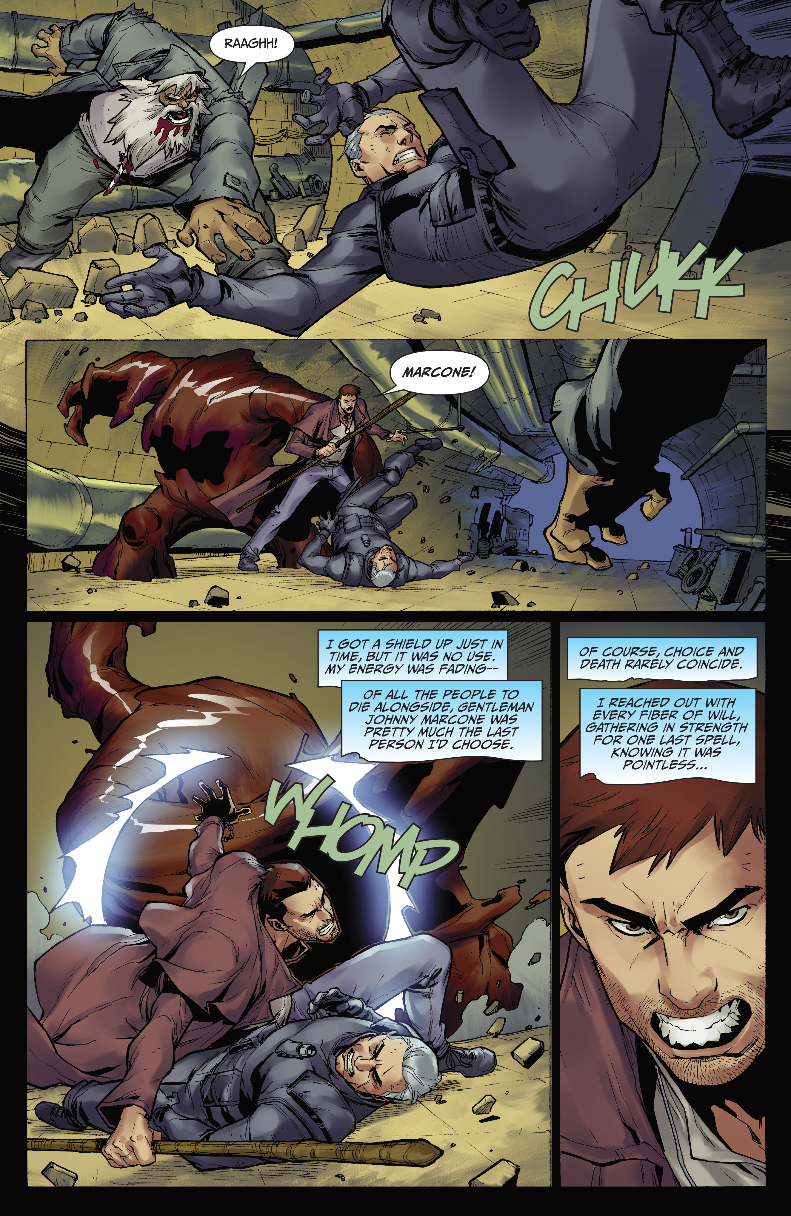 Read online Jim Butcher's The Dresden Files: Down Town comic -  Issue #5 - 15
