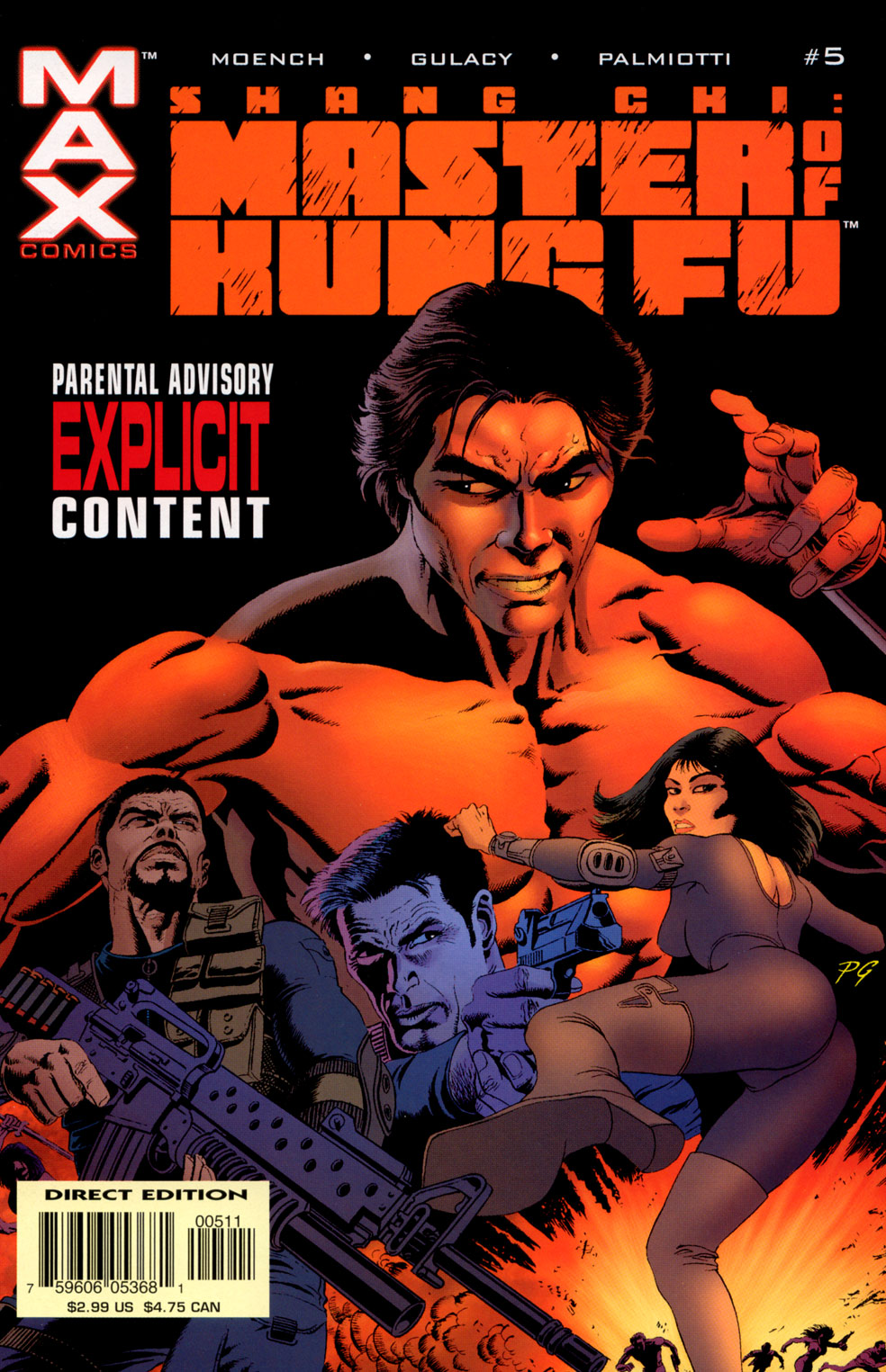 Read online Shang-Chi: Master of Kung Fu comic -  Issue #5 - 1