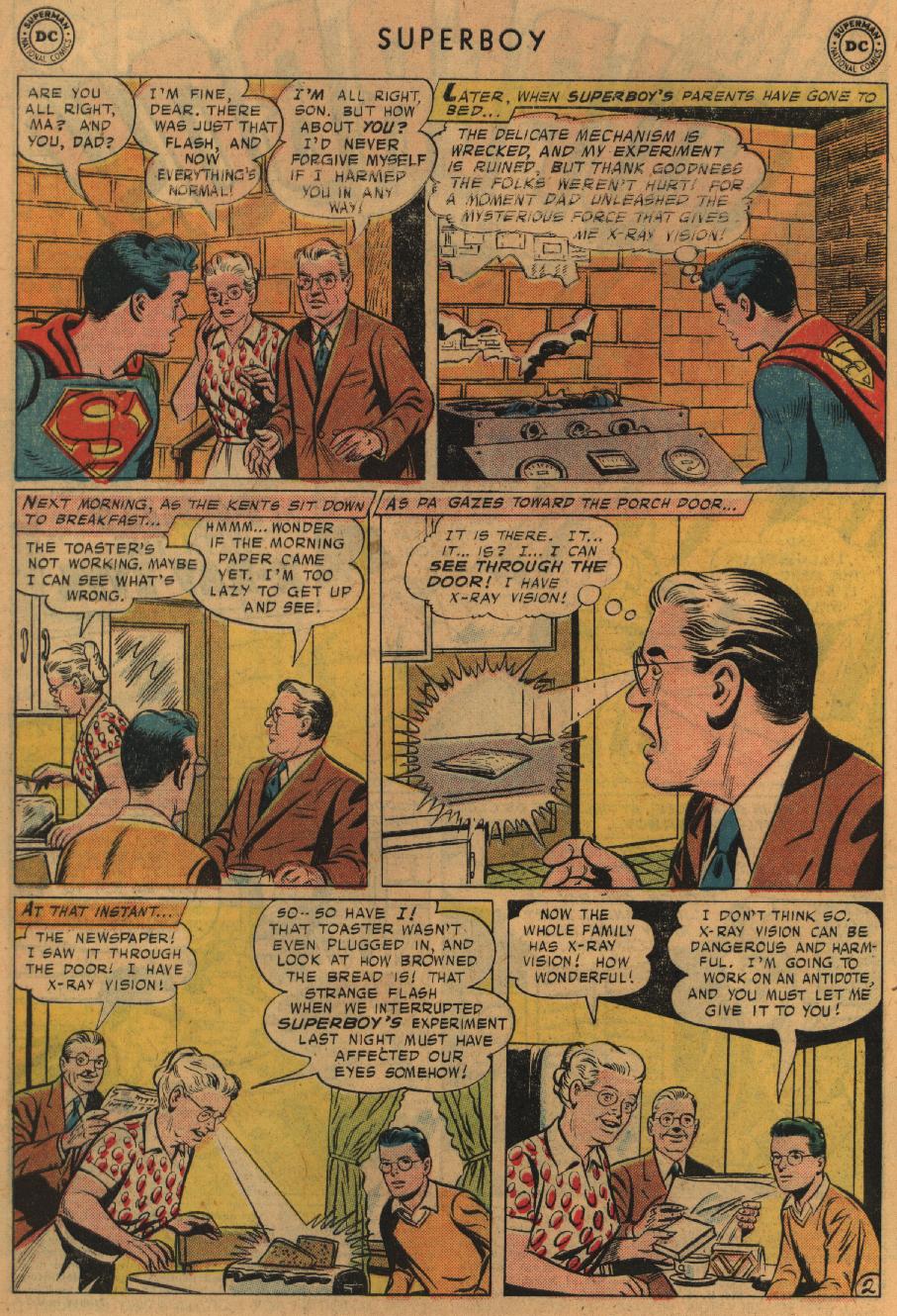 Read online Superboy (1949) comic -  Issue #66 - 3