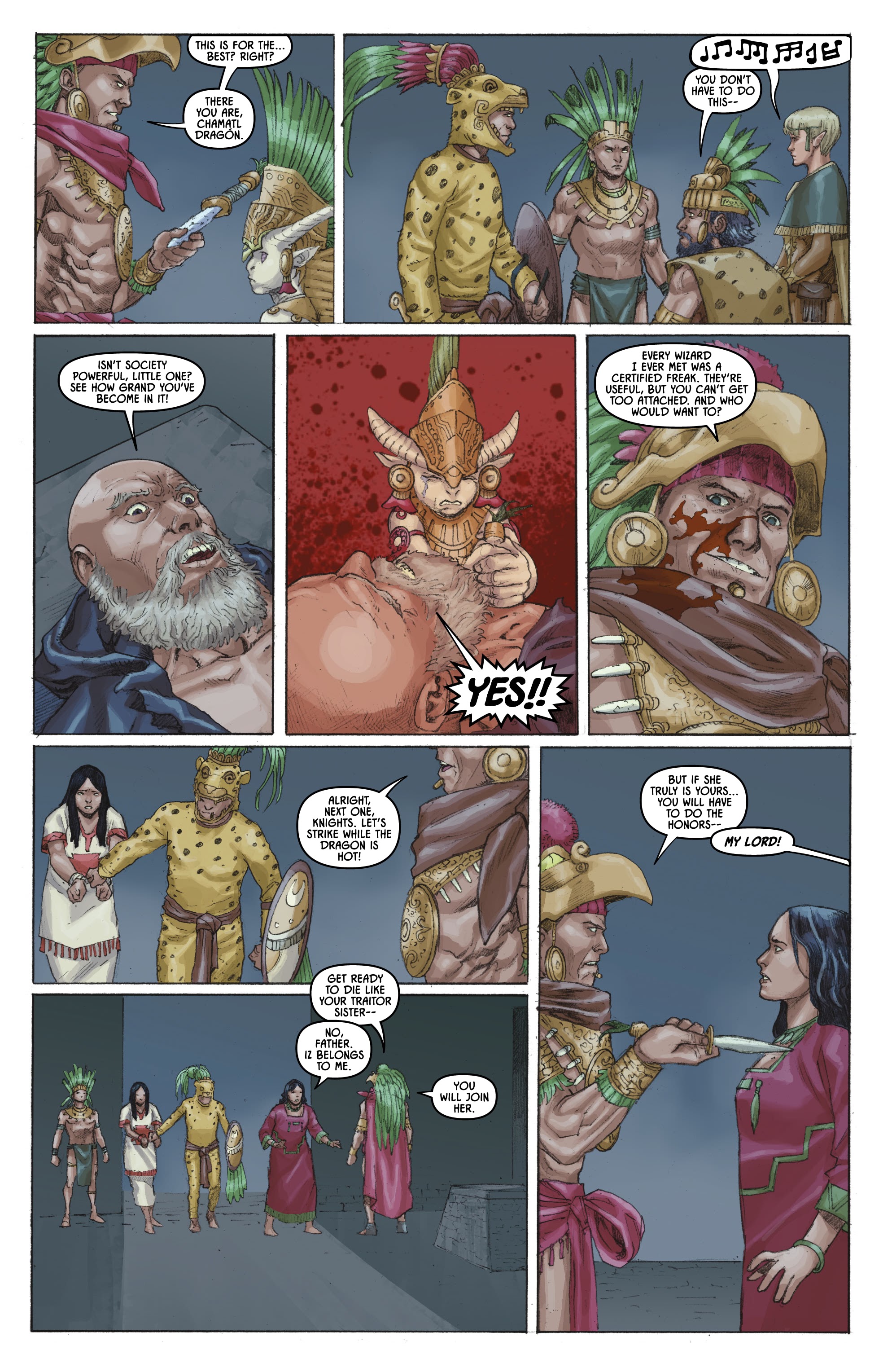 Read online Helm Greycastle comic -  Issue #4 - 14