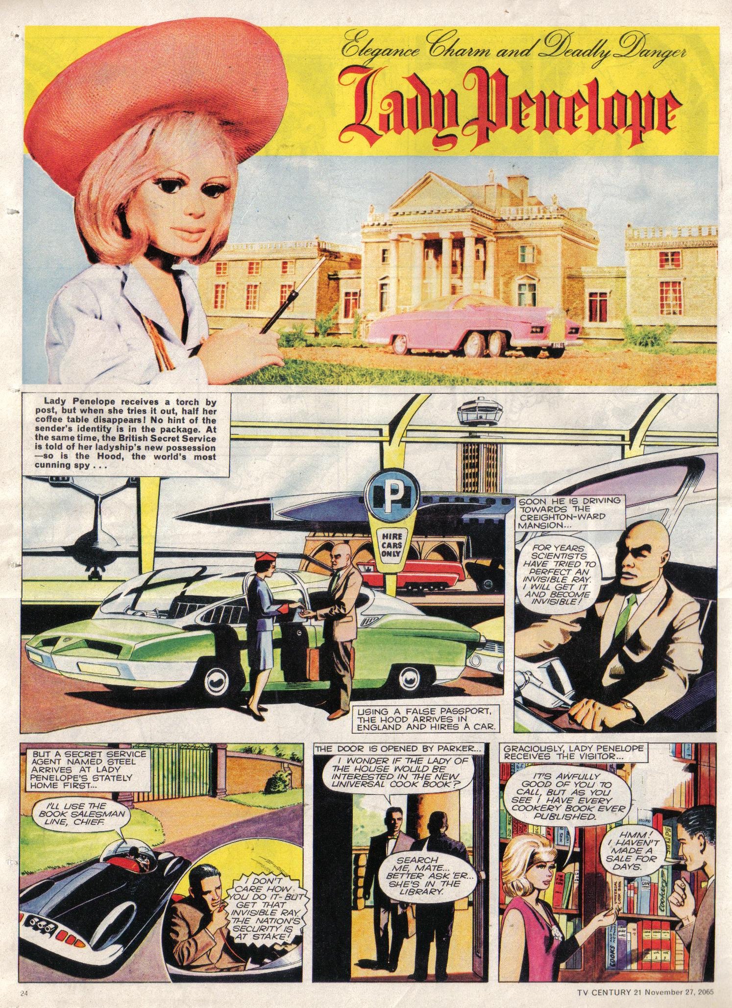 Read online TV Century 21 (TV 21) comic -  Issue #45 - 23