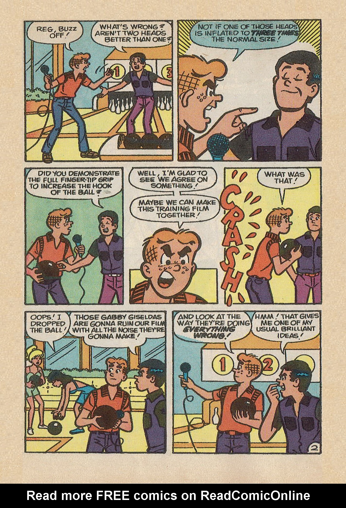Read online Archie Annual Digest Magazine comic -  Issue #56 - 126