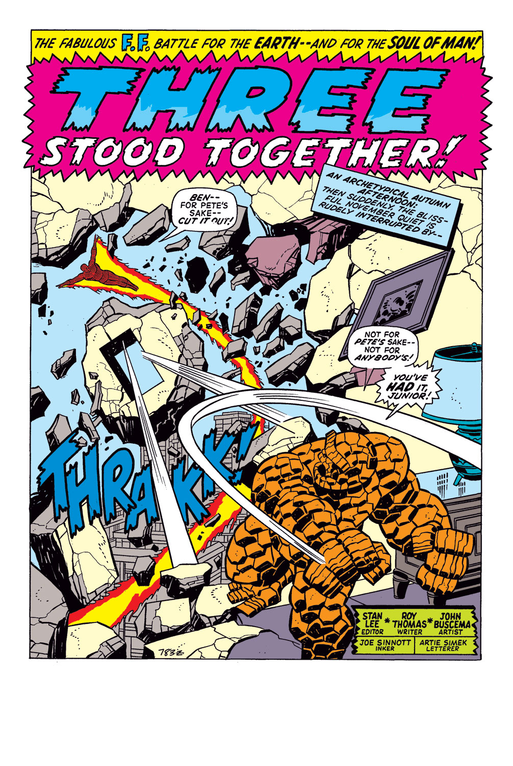 Read online Fantastic Four (1961) comic -  Issue #119 - 2
