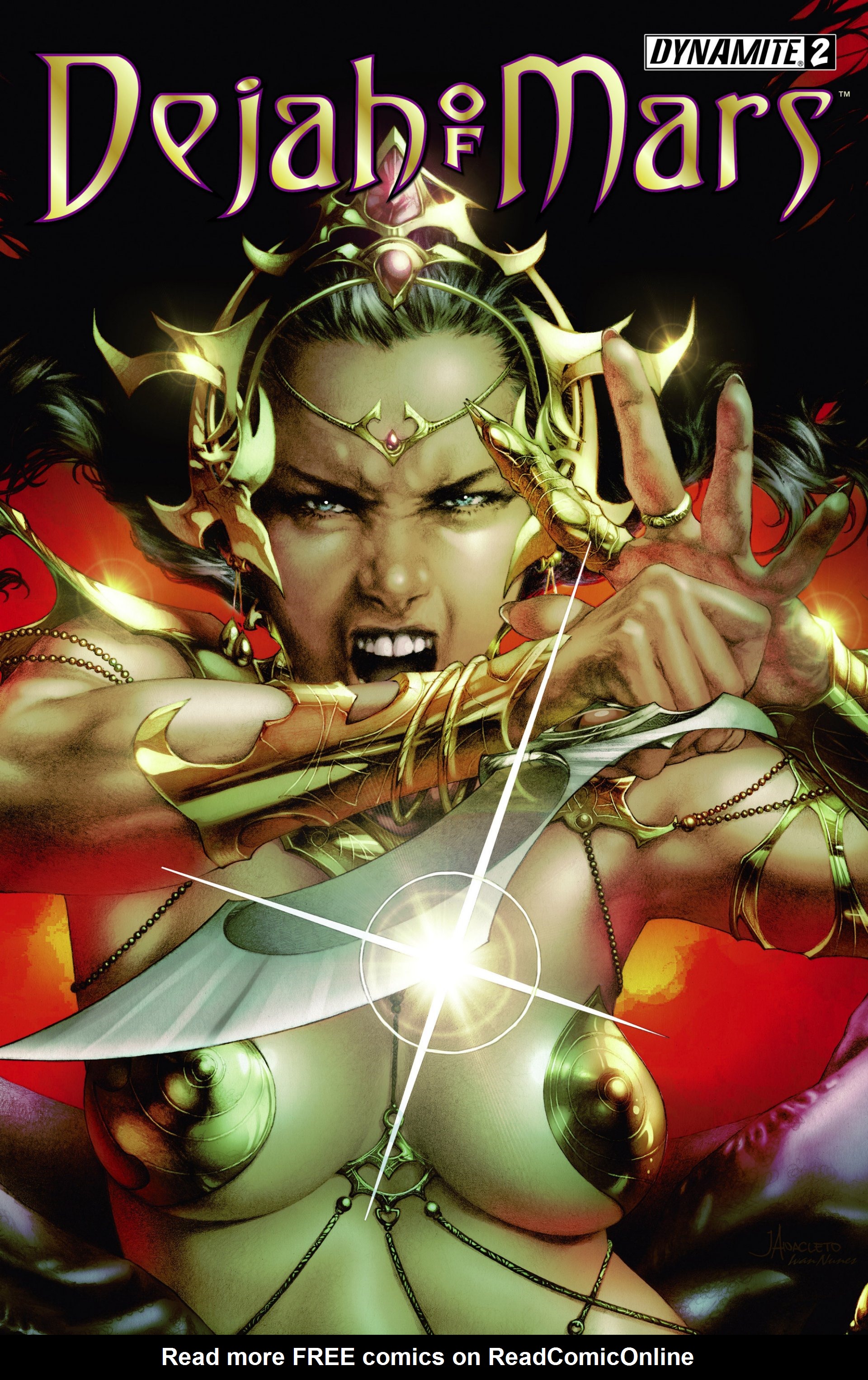Read online Dejah of Mars comic -  Issue #2 - 1