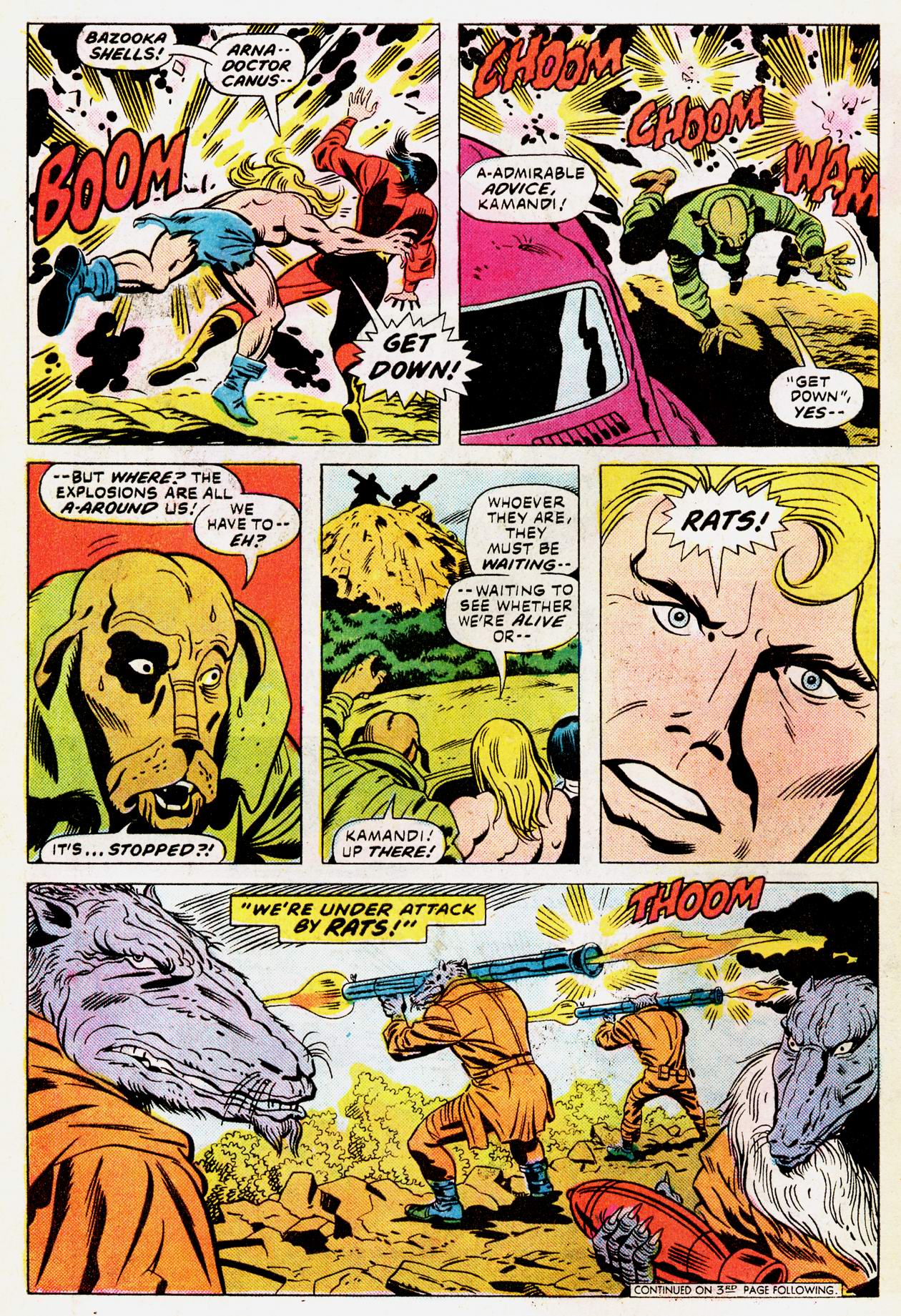 Read online Kamandi, The Last Boy On Earth comic -  Issue #41 - 6