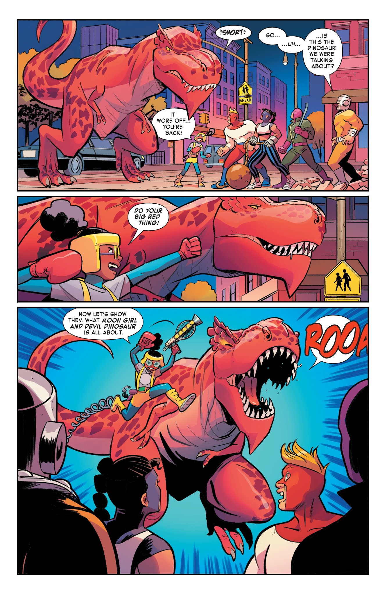 Read online Moon Girl And Devil Dinosaur comic -  Issue #35 - 9