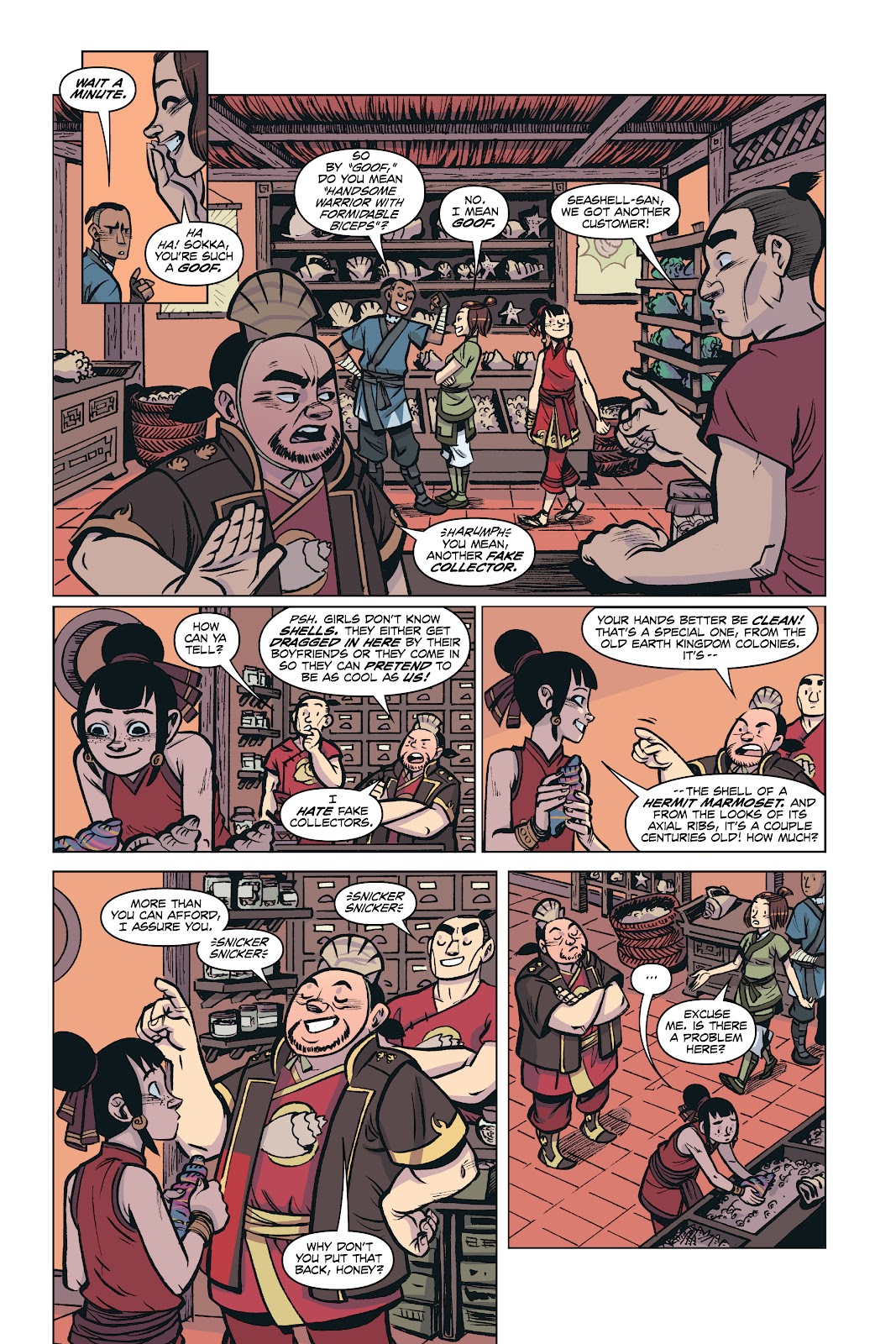 Nickelodeon Avatar: The Last Airbender–The Lost Adventures & Team Avatar Tales Library Edition issue TPB (Part 3) - Page 46