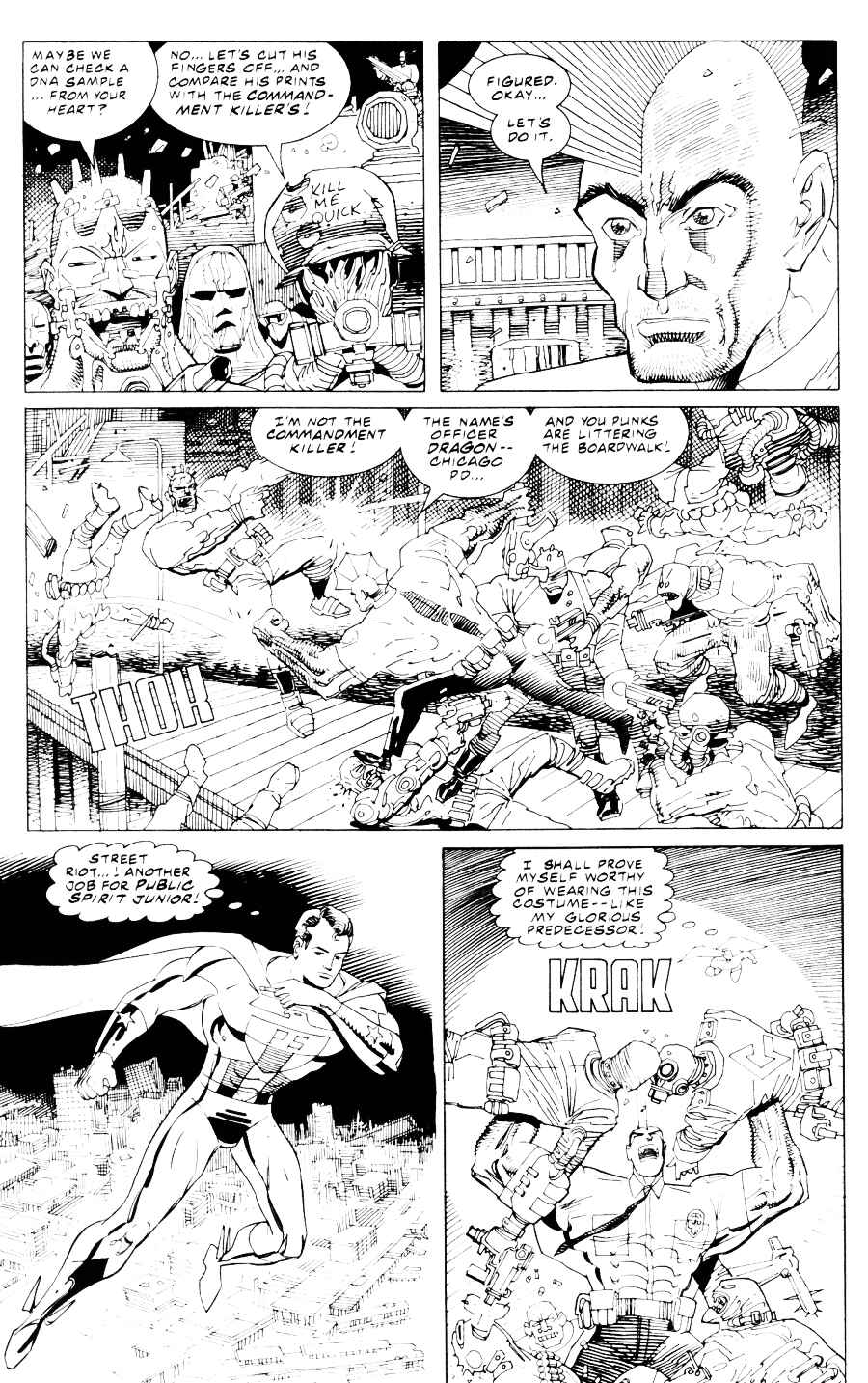 Read online The Savage Dragon: Marshal Law comic -  Issue #1 - 5