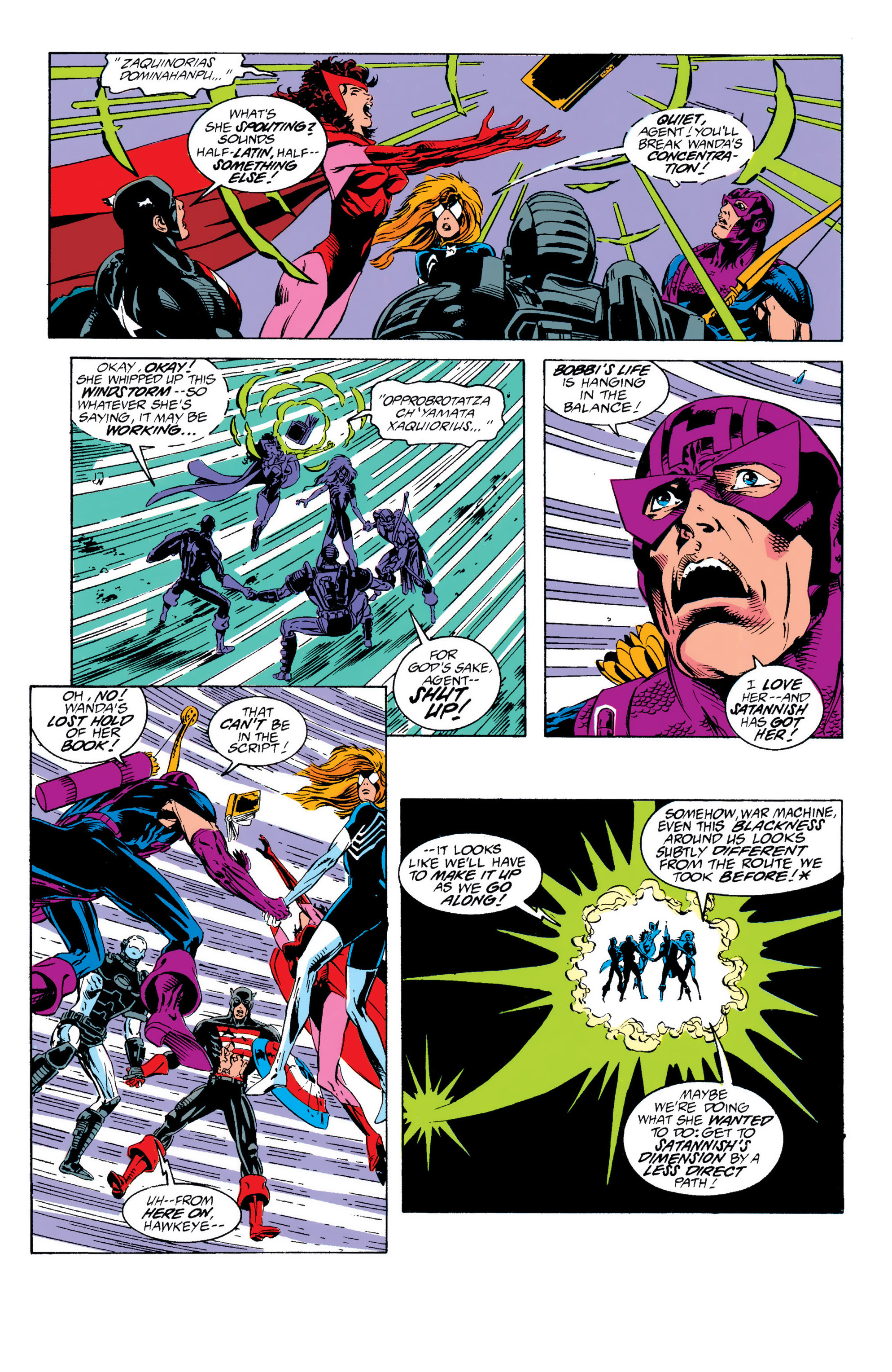 Read online Avengers West Coast (1989) comic -  Issue #100 - 3