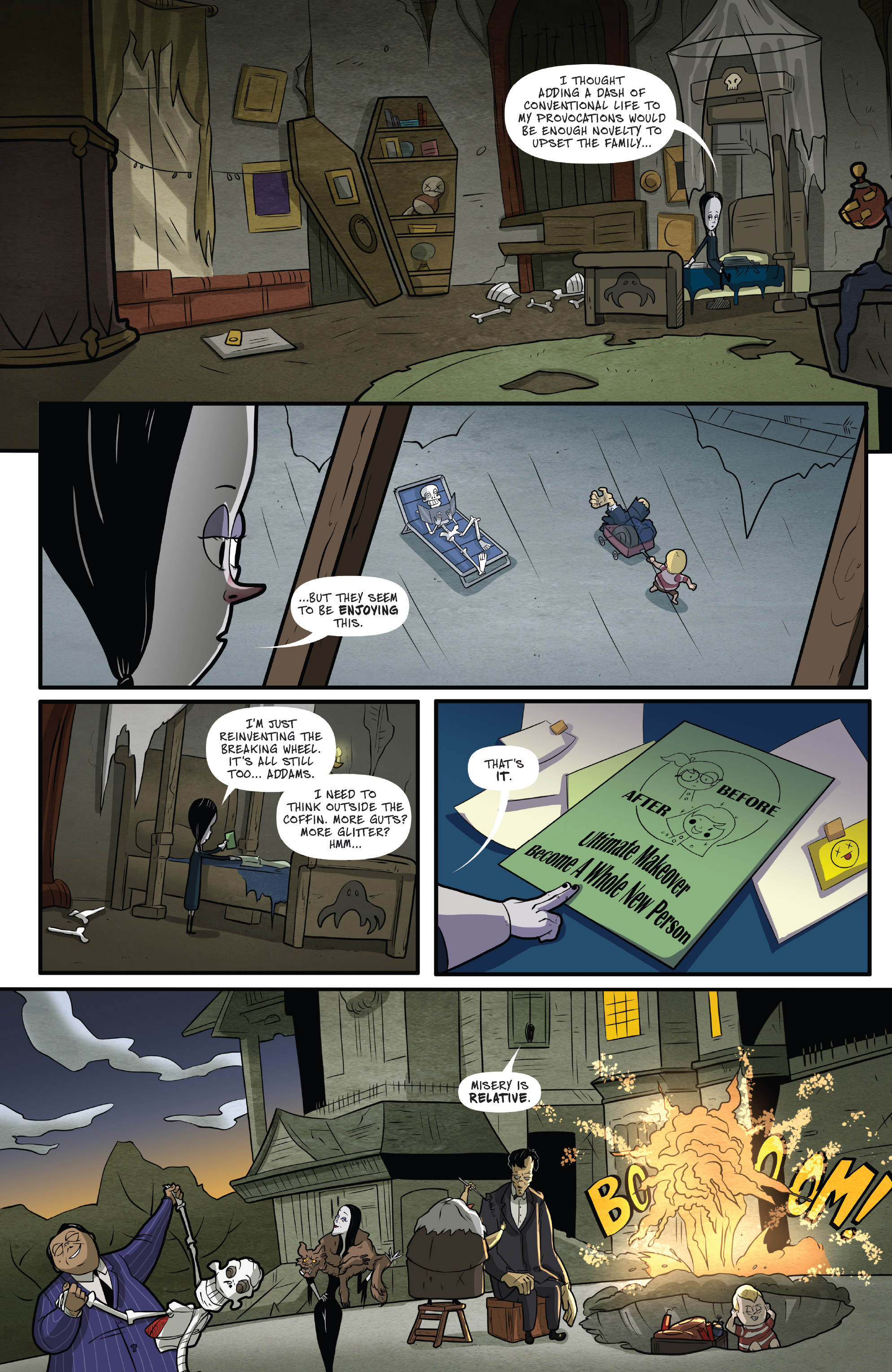 Read online Addams Family: The Bodies Issue comic -  Issue # Full - 17