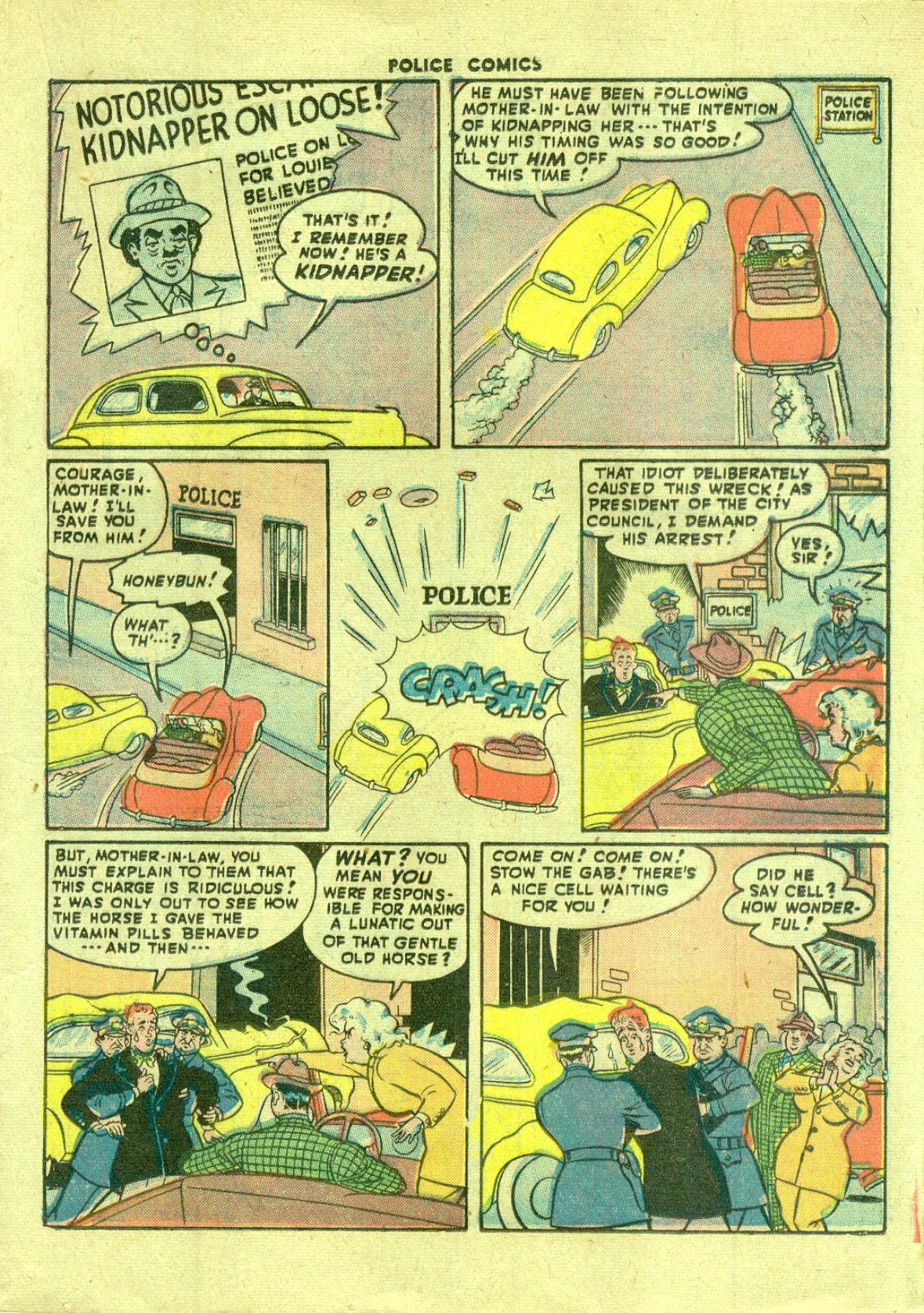 Read online Police Comics comic -  Issue #73 - 25