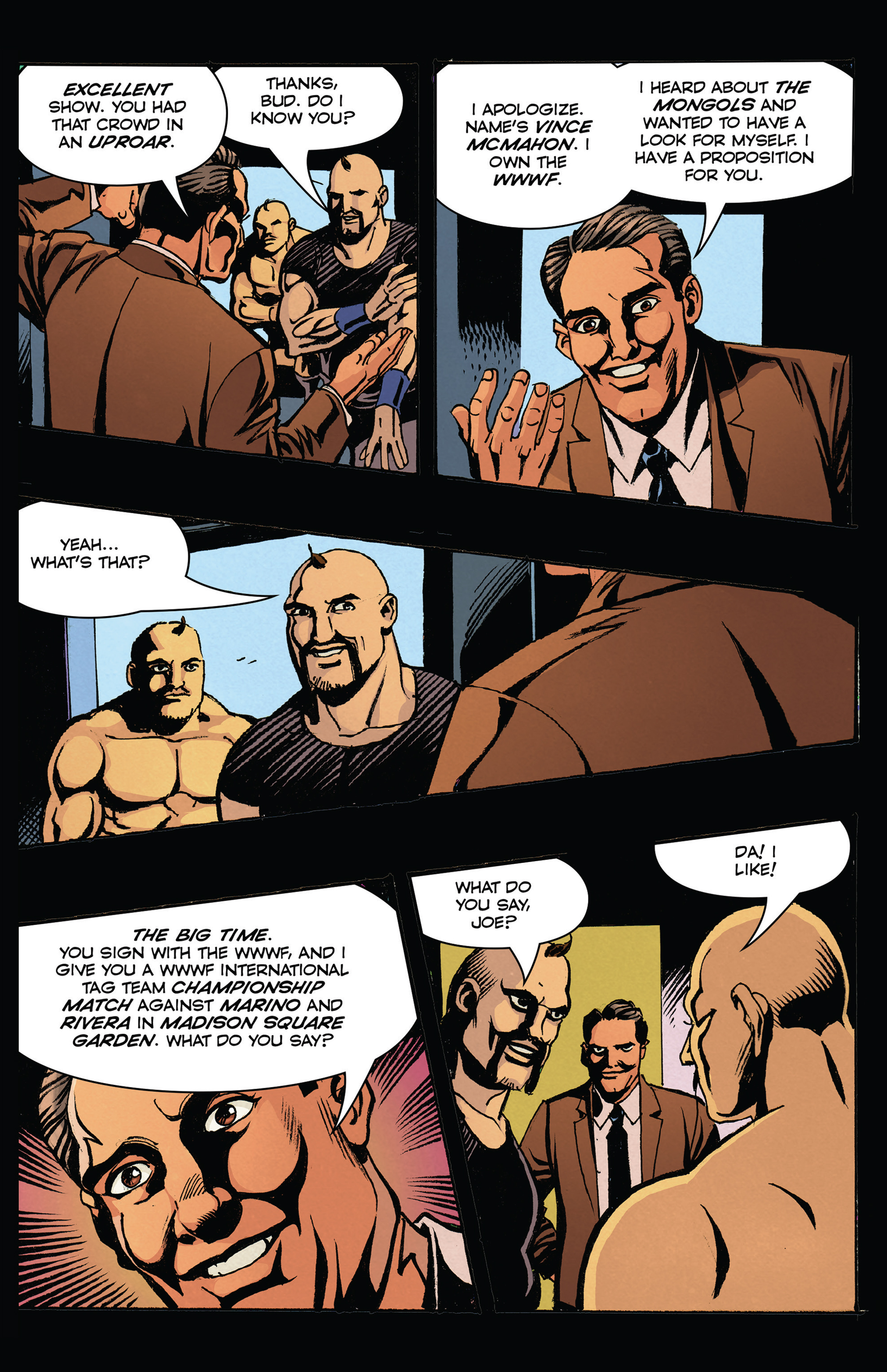 Read online Turnbuckle Titans: Nikolai Volkoff comic -  Issue #2 - 20