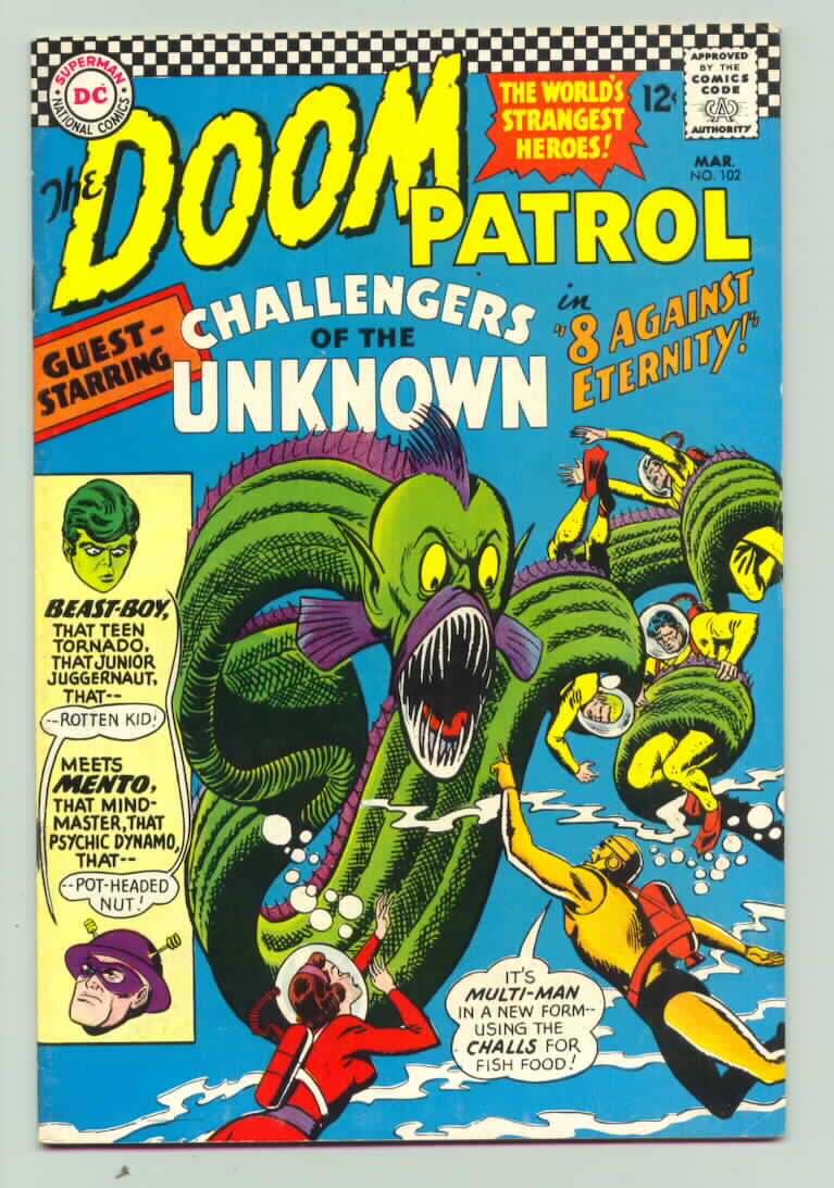 Read online Doom Patrol (1964) comic -  Issue #102 - 1