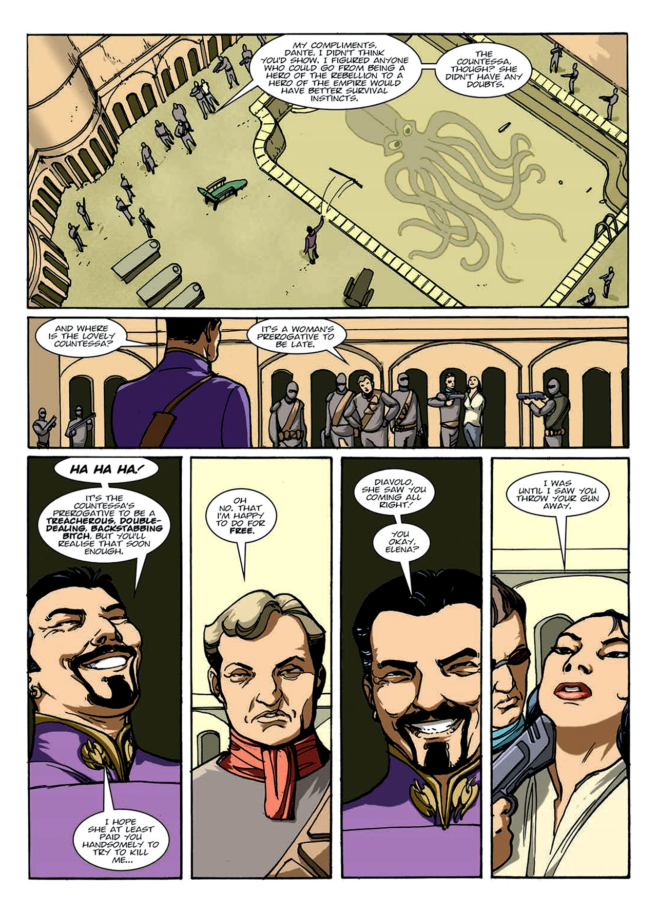 Read online Nikolai Dante comic -  Issue # TPB 8 - 139