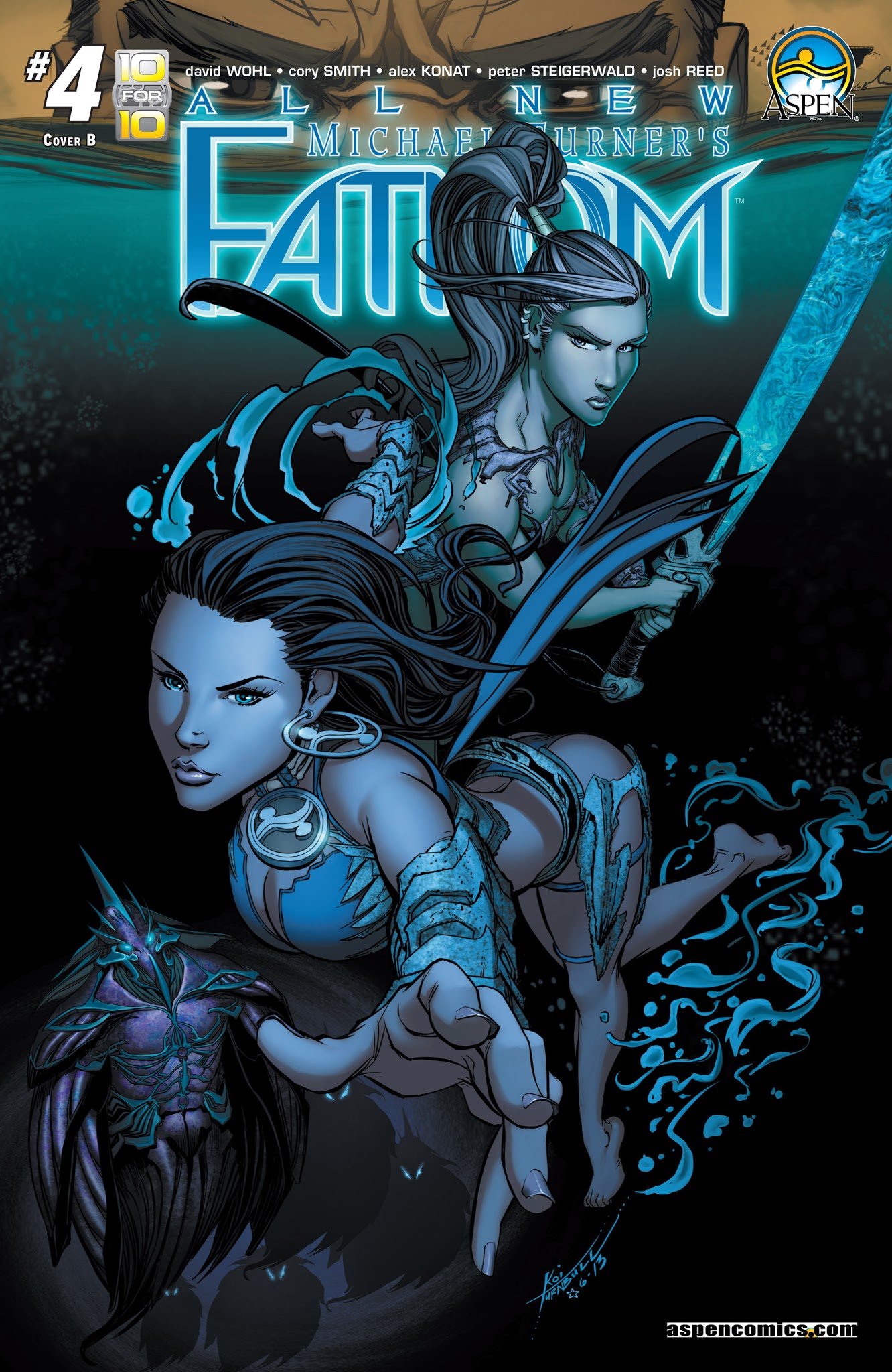 Read online Michael Turner's Fathom (2013) comic -  Issue #4 - 2