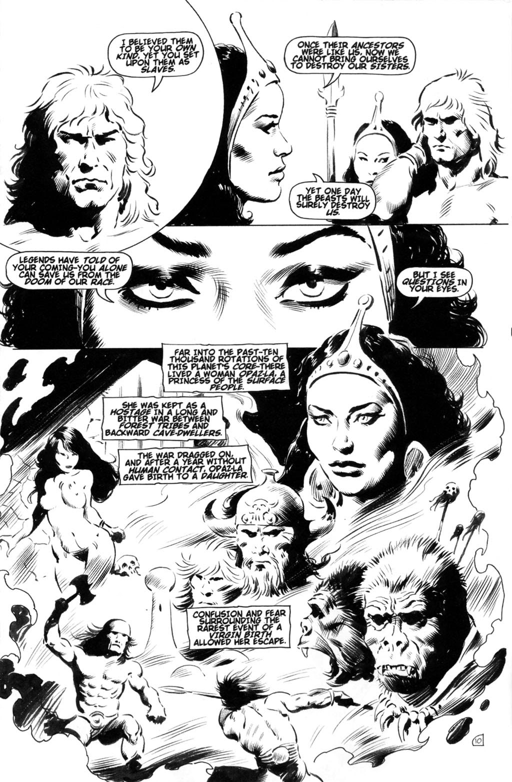 Read online Thor vs Beast Women From the Center of the Earth comic -  Issue # Full - 12