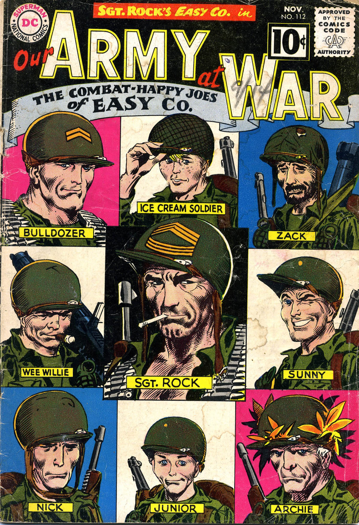 Read online Our Army at War (1952) comic -  Issue #112 - 1