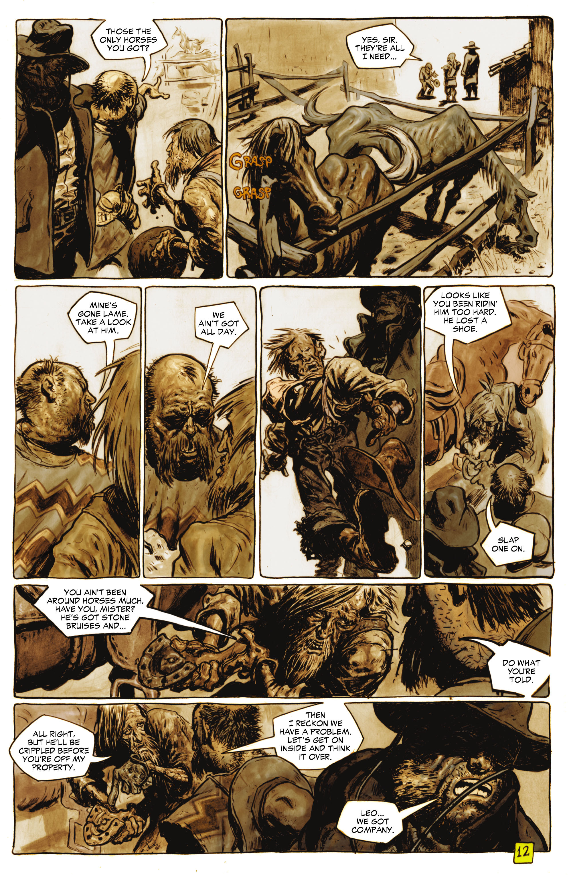 Read online Jonah Hex (2006) comic -  Issue #39 - 13
