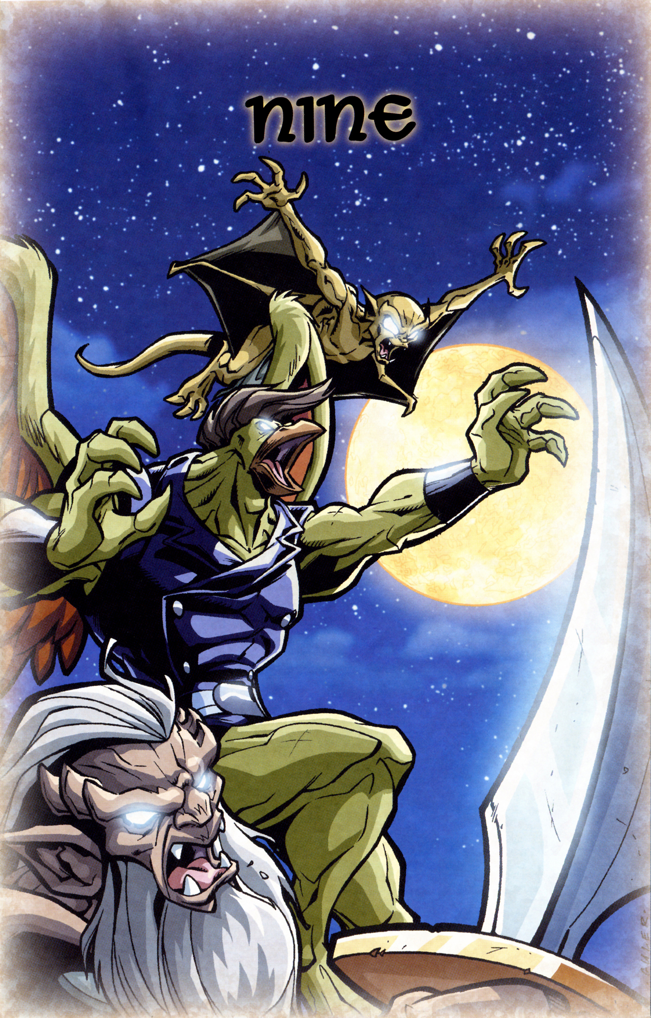 Read online Gargoyles (2006) comic -  Issue #9 - 1
