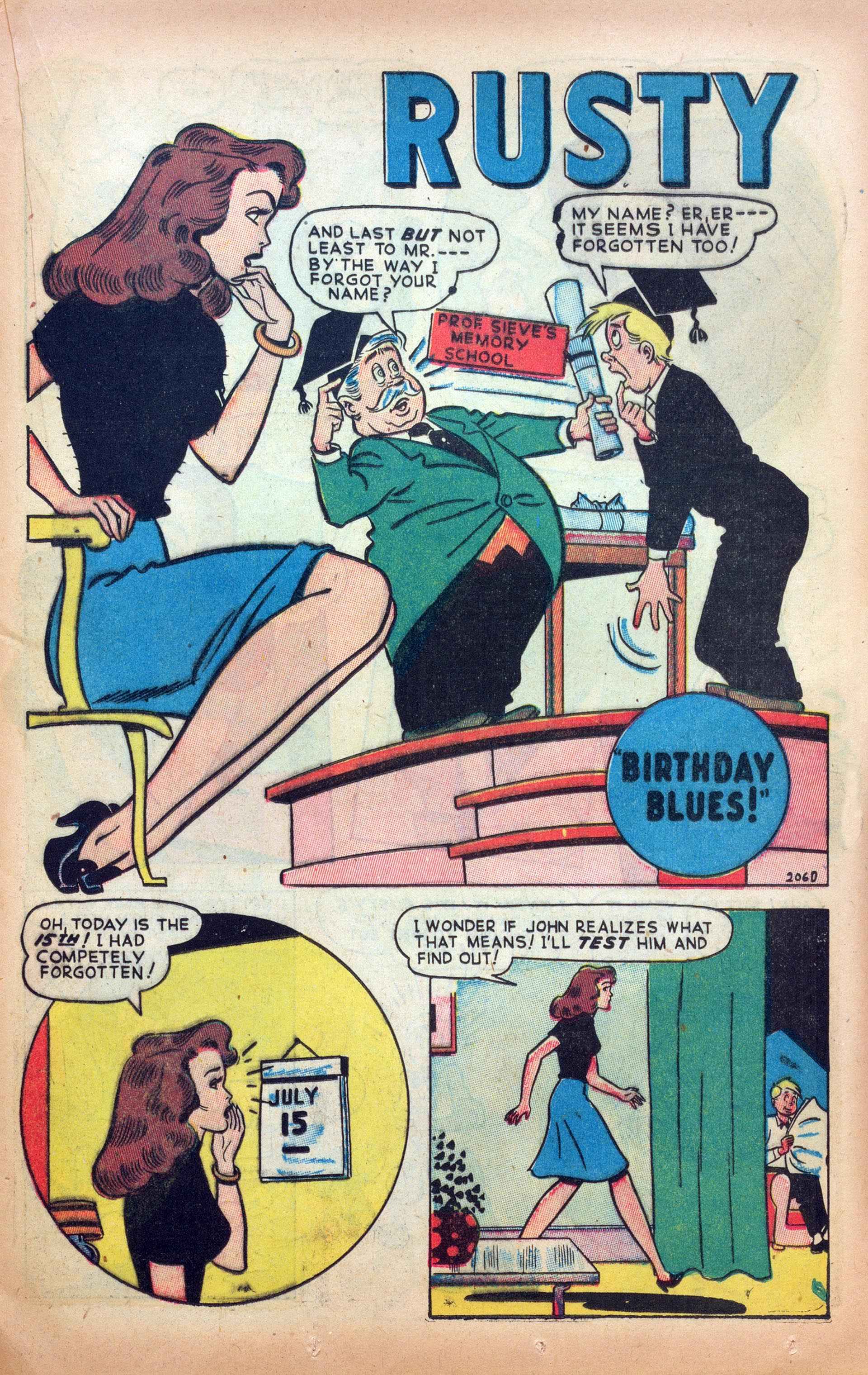 Read online Tessie the Typist comic -  Issue #14 - 33
