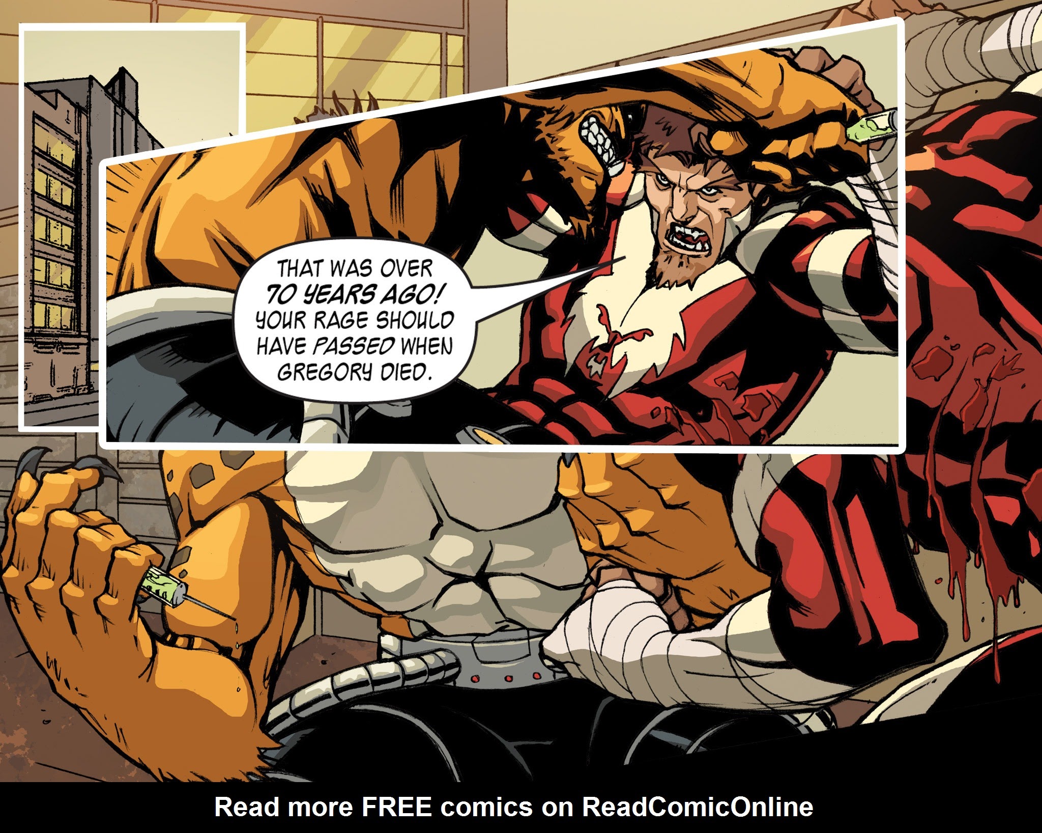 Read online Midnight Tiger comic -  Issue #0 - 32