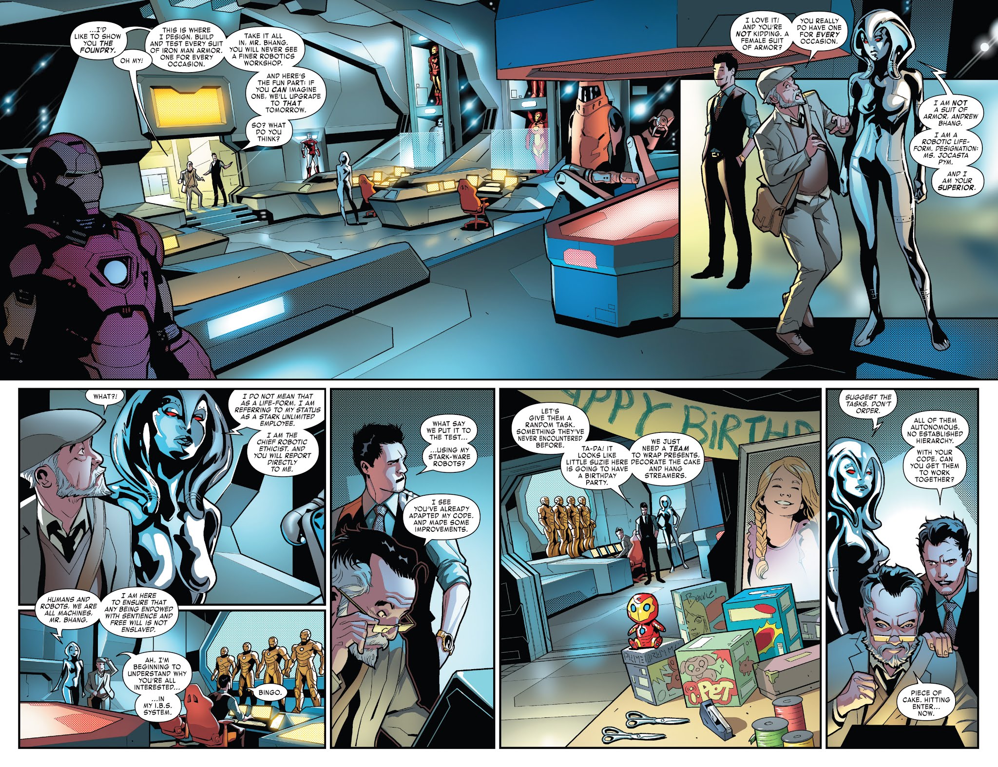 Read online Tony Stark: Iron Man comic -  Issue #1 - 8