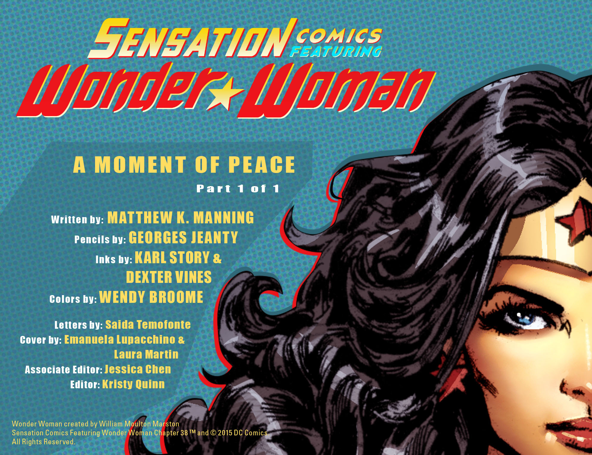 Read online Sensation Comics Featuring Wonder Woman comic -  Issue #38 - 2