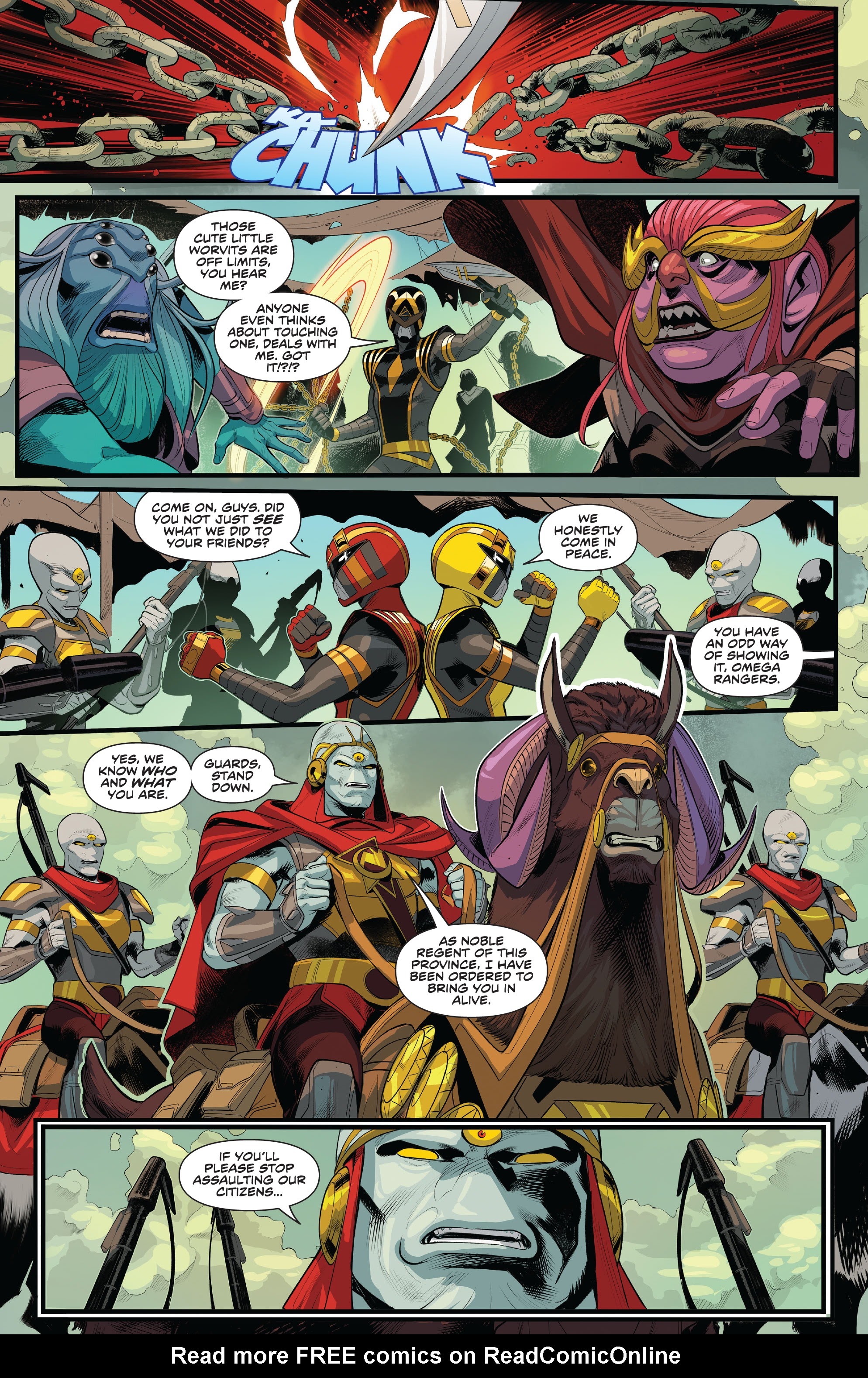 Read online Power Rangers comic -  Issue #7 - 18