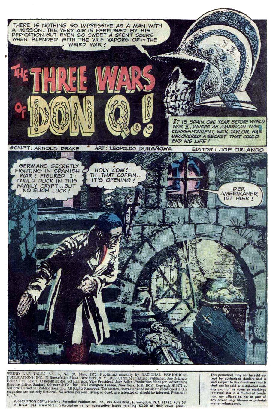 Read online Weird War Tales (1971) comic -  Issue #37 - 3