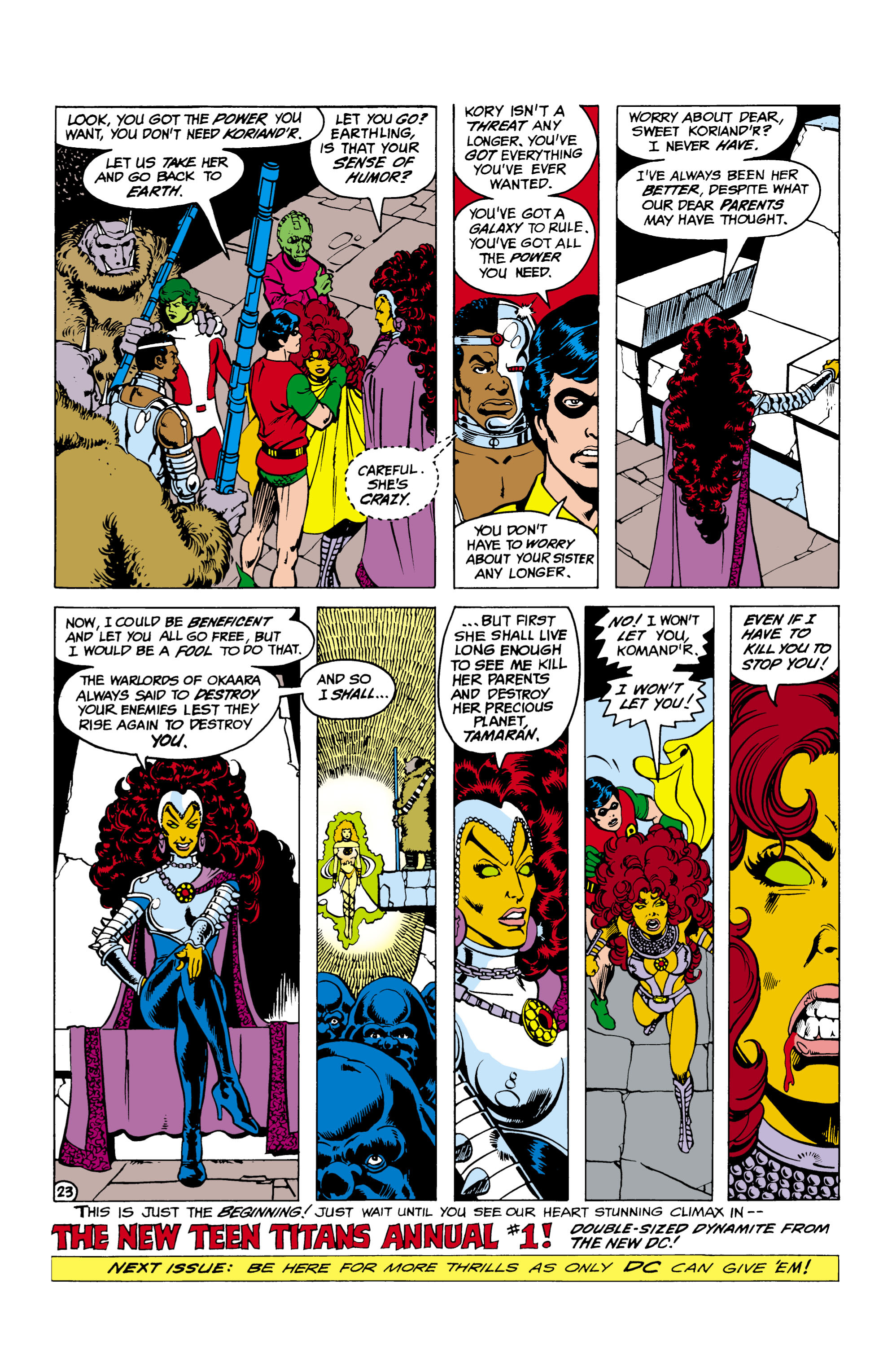 Read online The New Teen Titans (1980) comic -  Issue #25 - 24