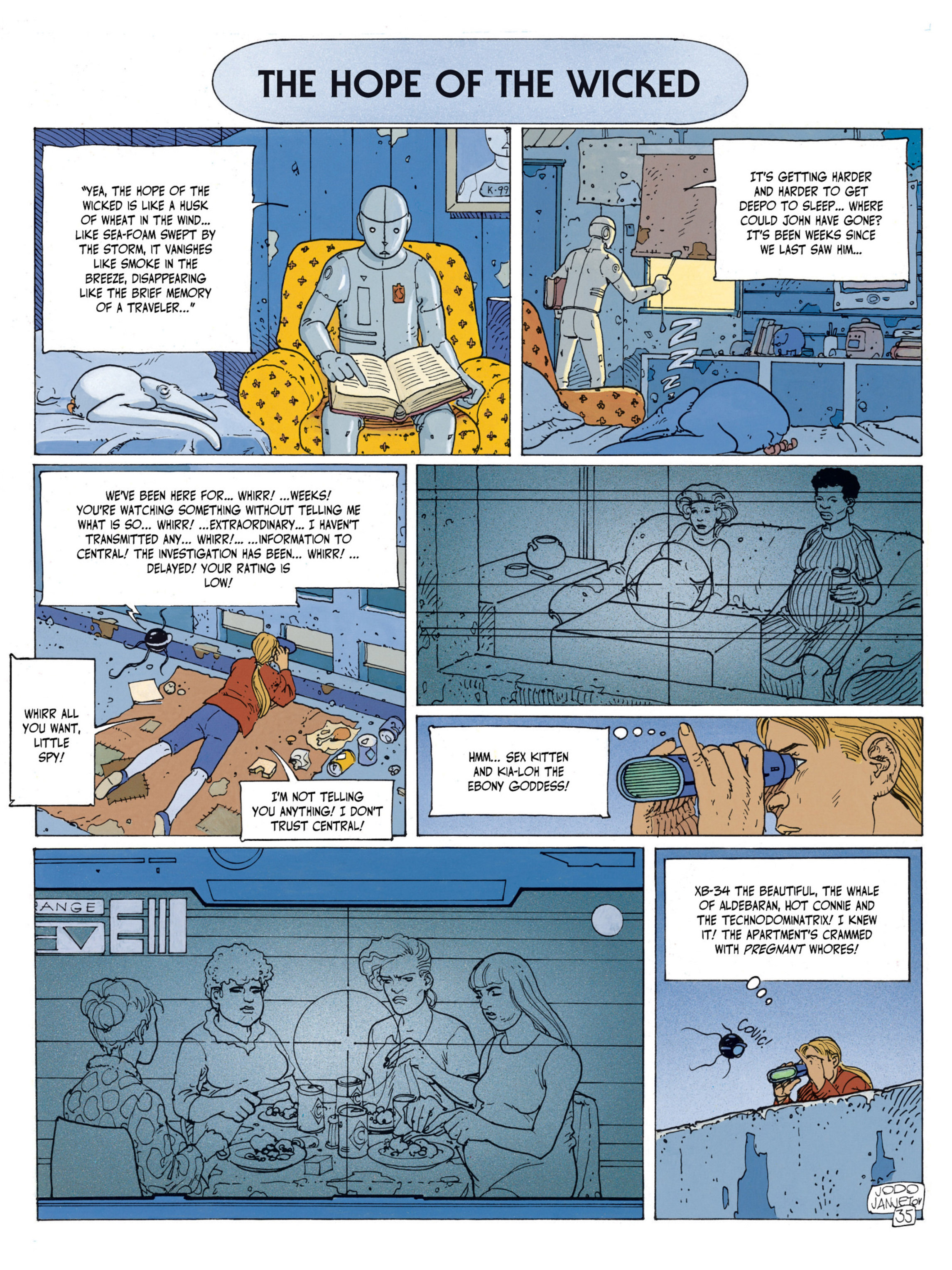 Read online Before the Incal comic -  Issue #2 - 38