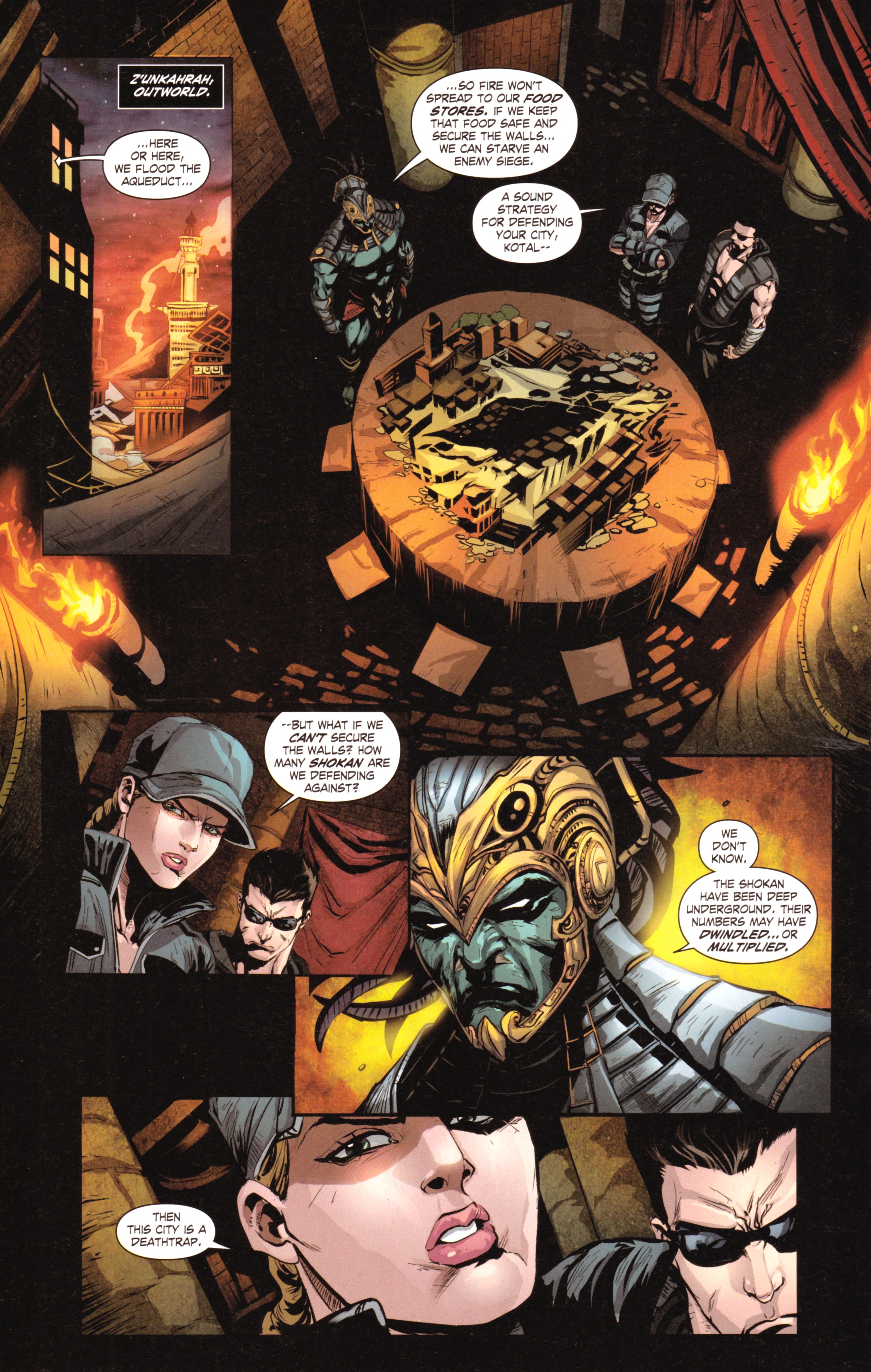 Read online Mortal Kombat X [II] comic -  Issue #5 - 24
