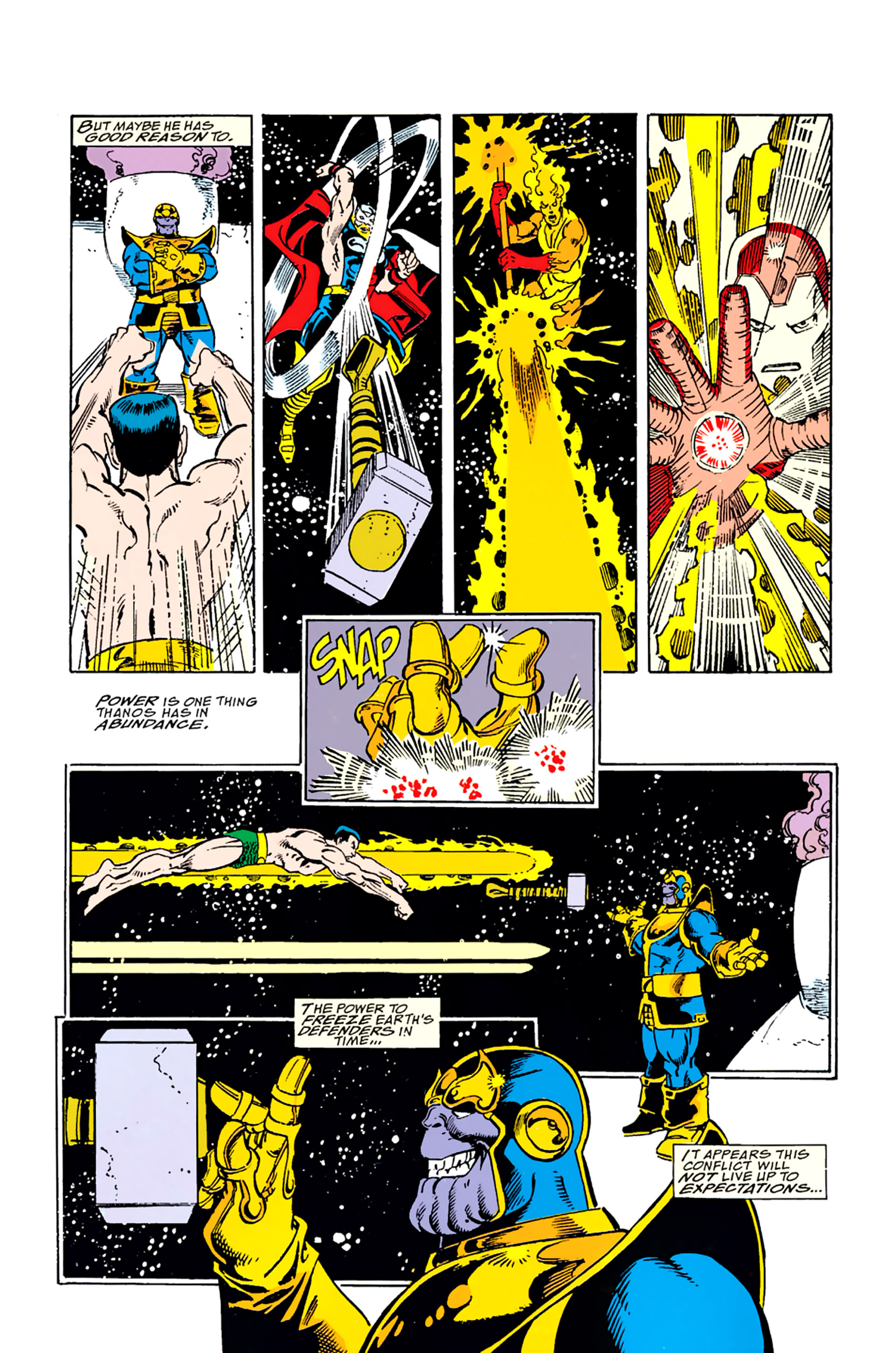 Read online Infinity Gauntlet (1991) comic -  Issue #4 - 3
