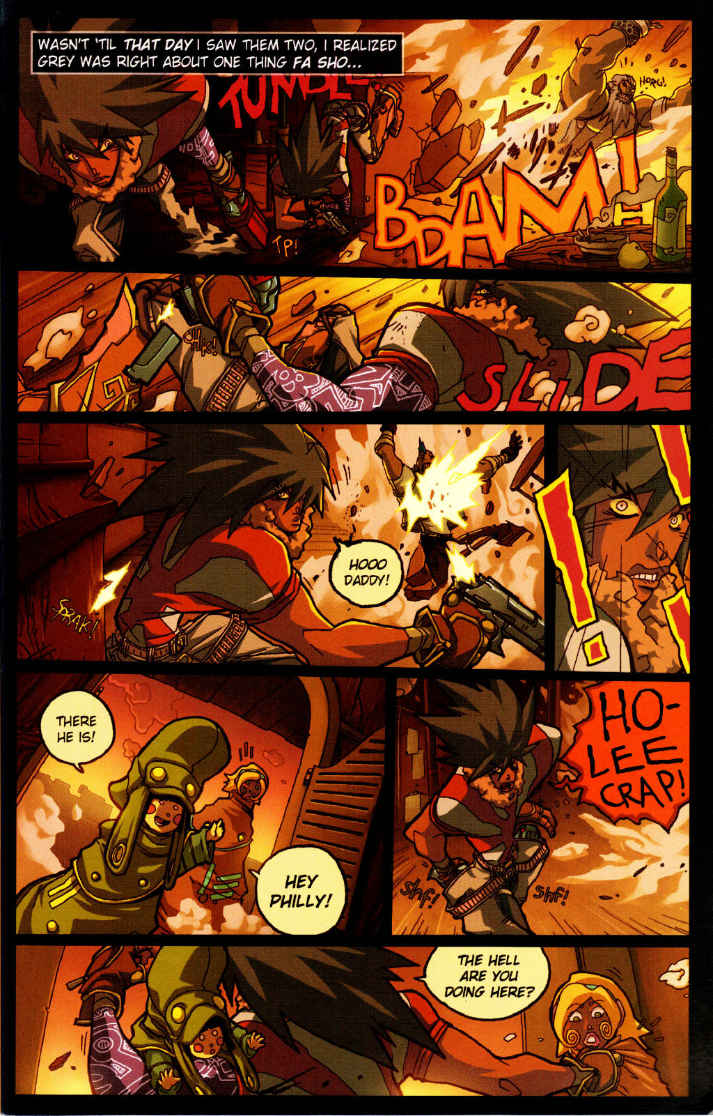 Read online Cannon Busters comic -  Issue #0 - 11