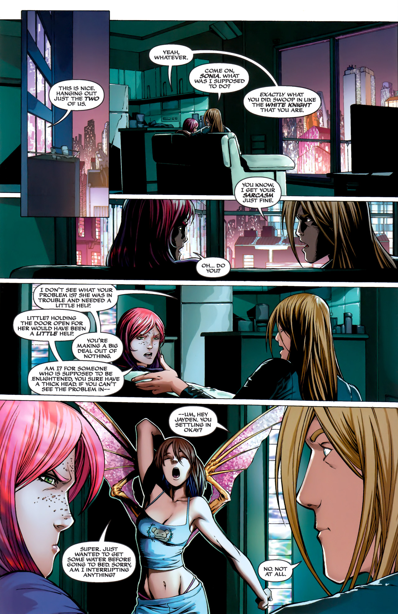 Read online Michael Turner's Soulfire (2009) comic -  Issue #2 - 6