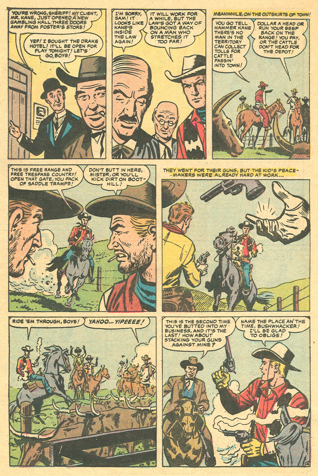 Read online Kid Colt Outlaw comic -  Issue #147 - 32