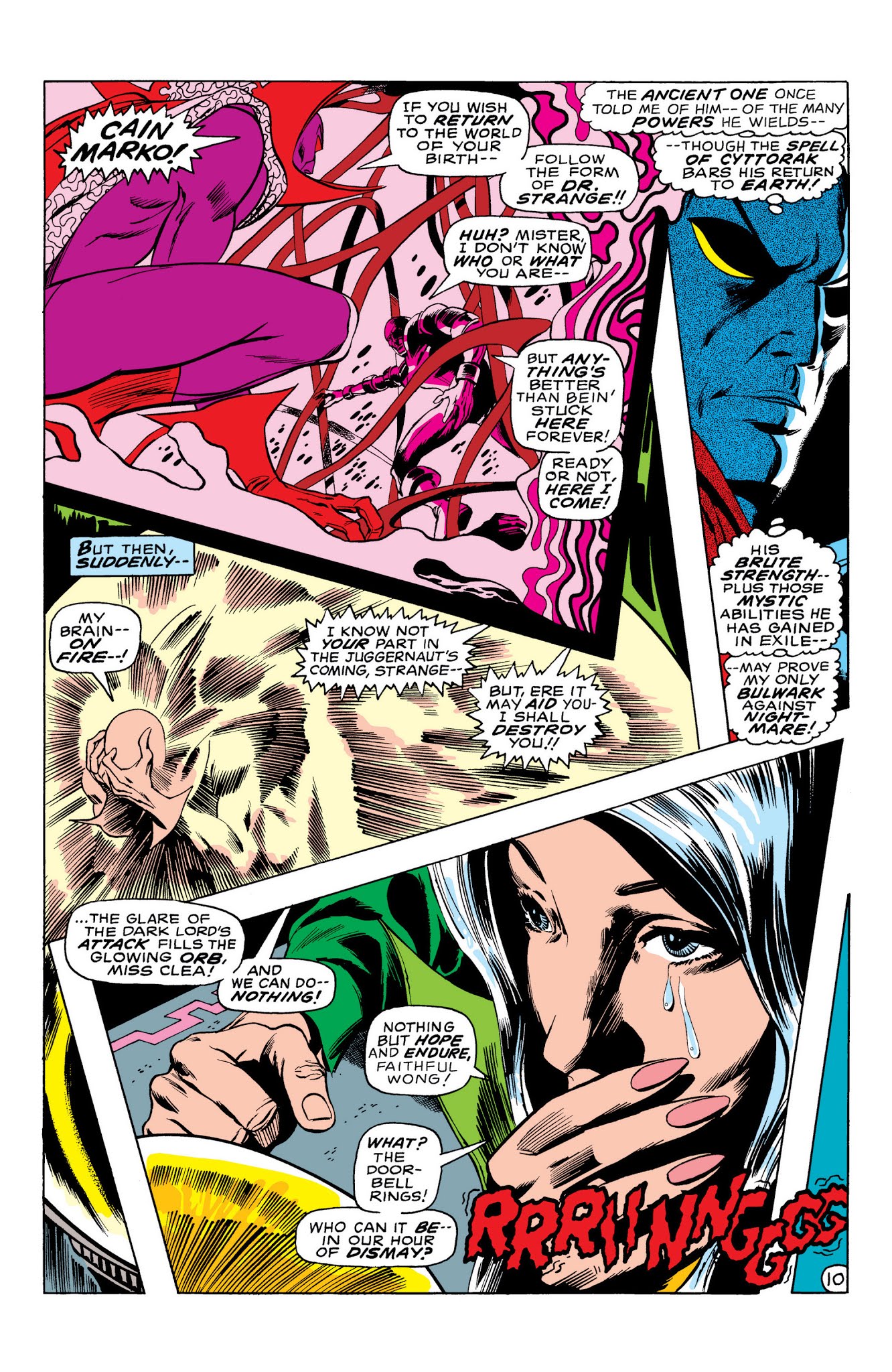 Read online Marvel Masterworks: Doctor Strange comic -  Issue # TPB 4 (Part 1) - 58
