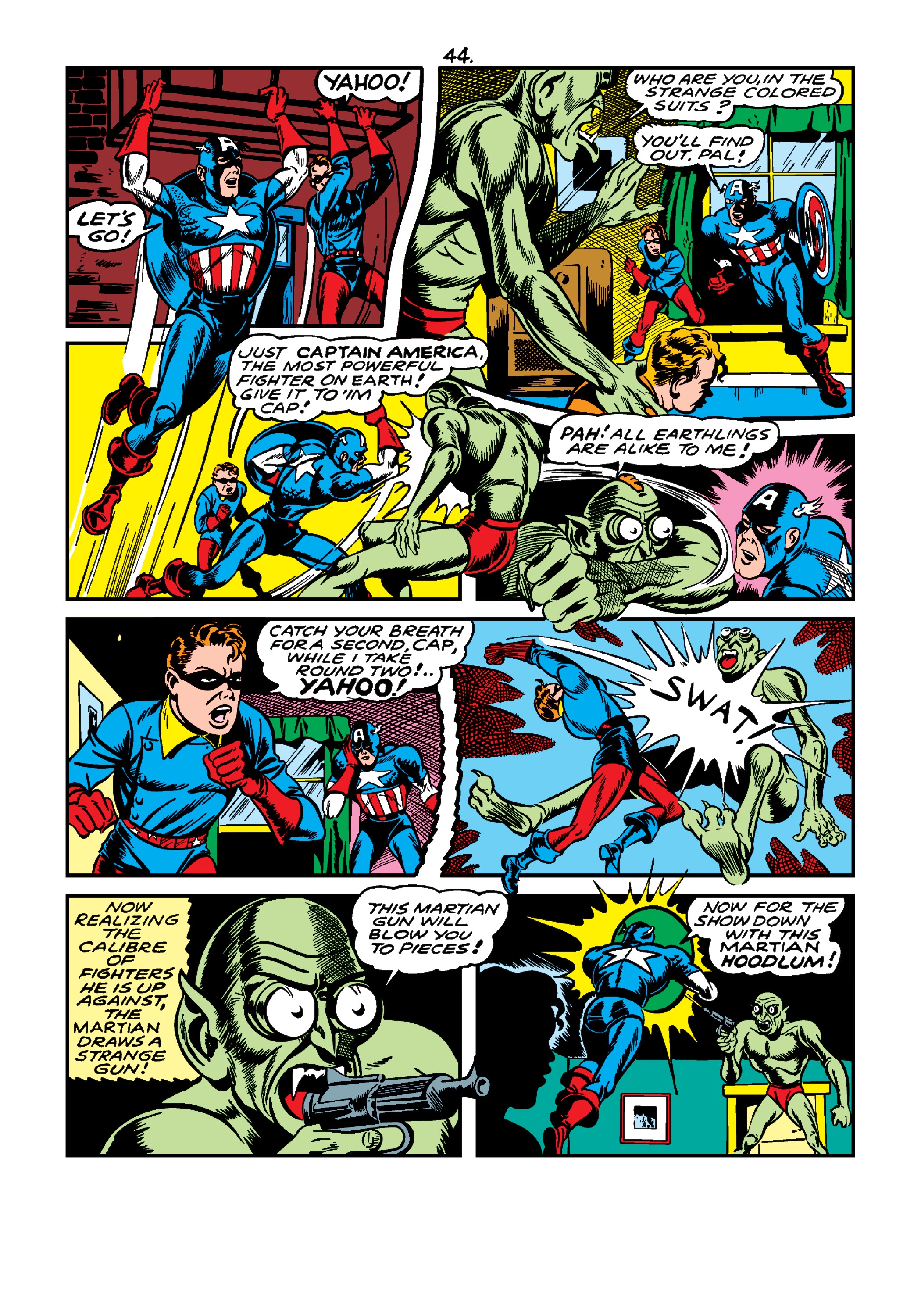 Read online Marvel Masterworks: Golden Age Captain America comic -  Issue # TPB 4 (Part 2) - 85