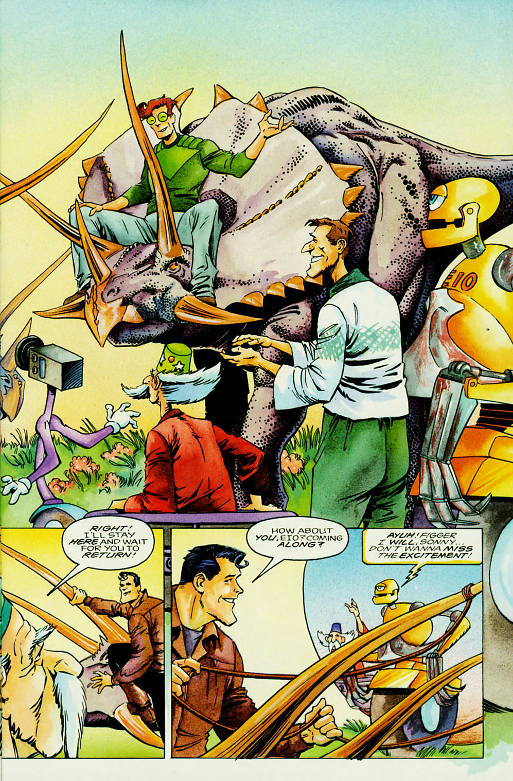 Read online Captain Sternn: Running Out of Time comic -  Issue #4 - 9