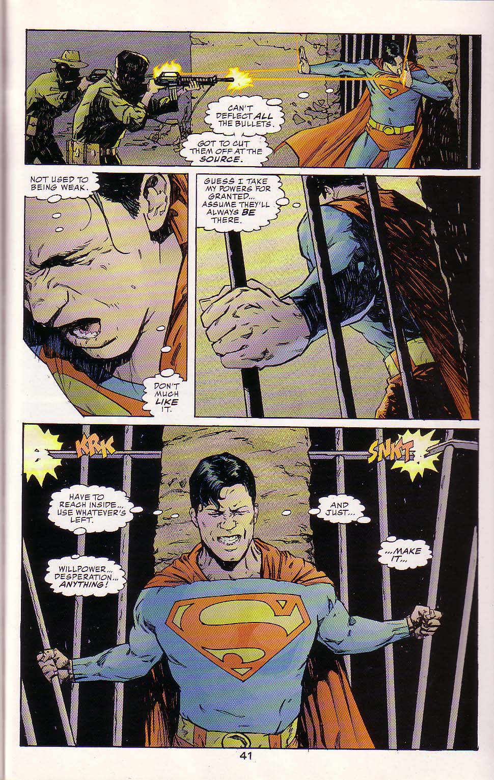 Read online Superman vs. Predator comic -  Issue #2 - 43
