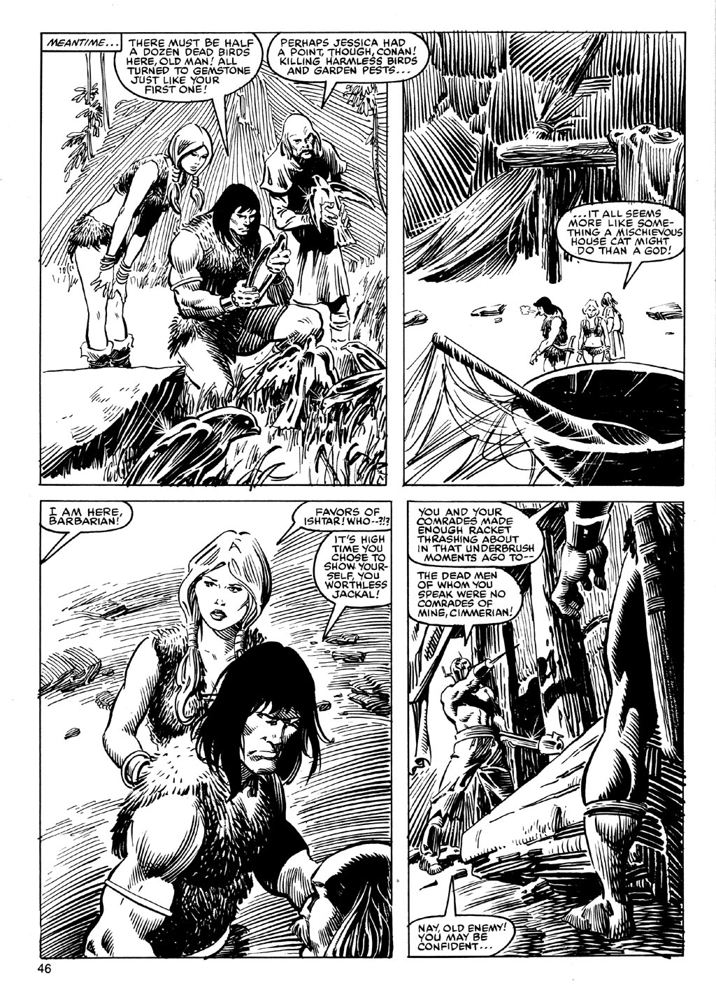 Read online The Savage Sword Of Conan comic -  Issue #92 - 45
